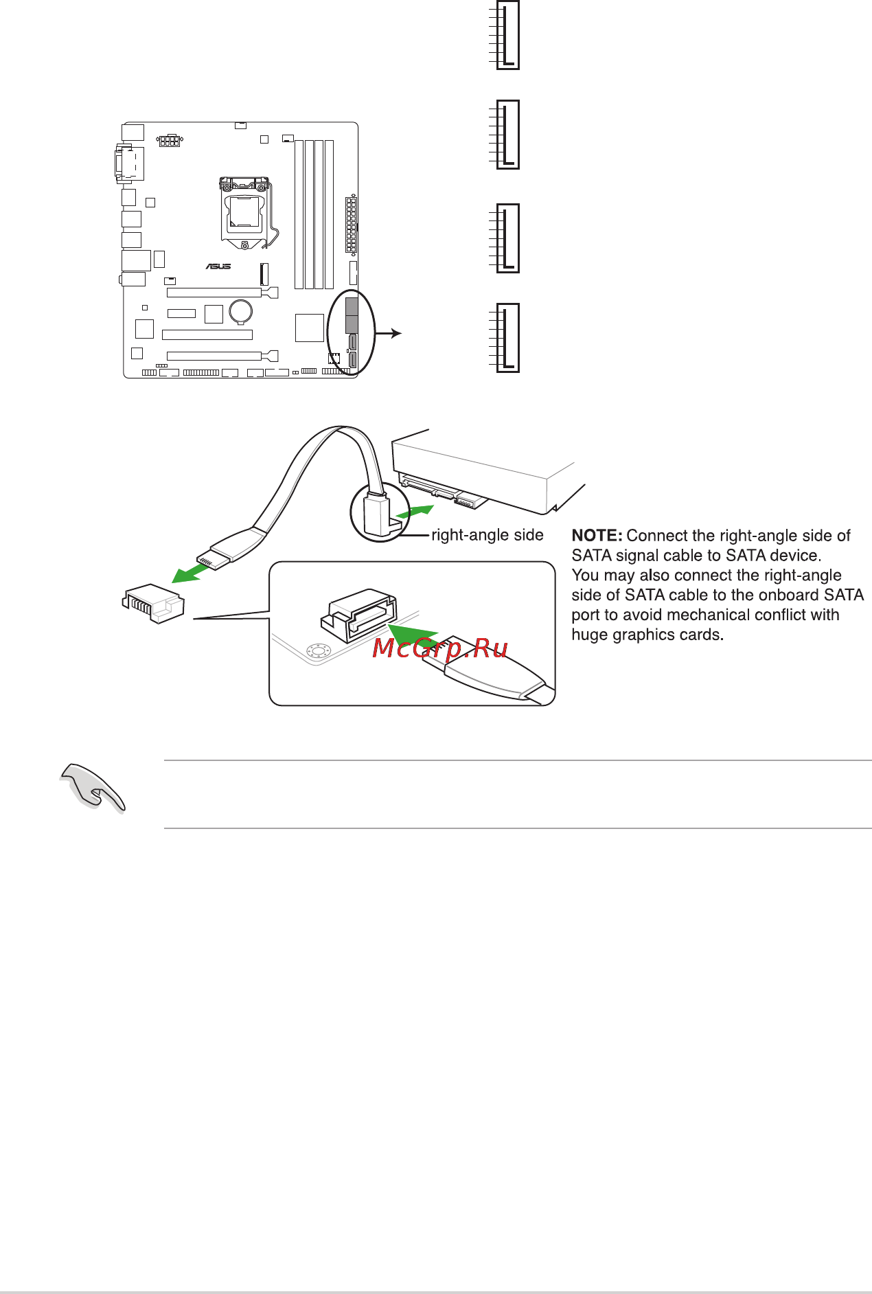 Asus h170m-e d3 [30/83] Sata 6 gb s connectors