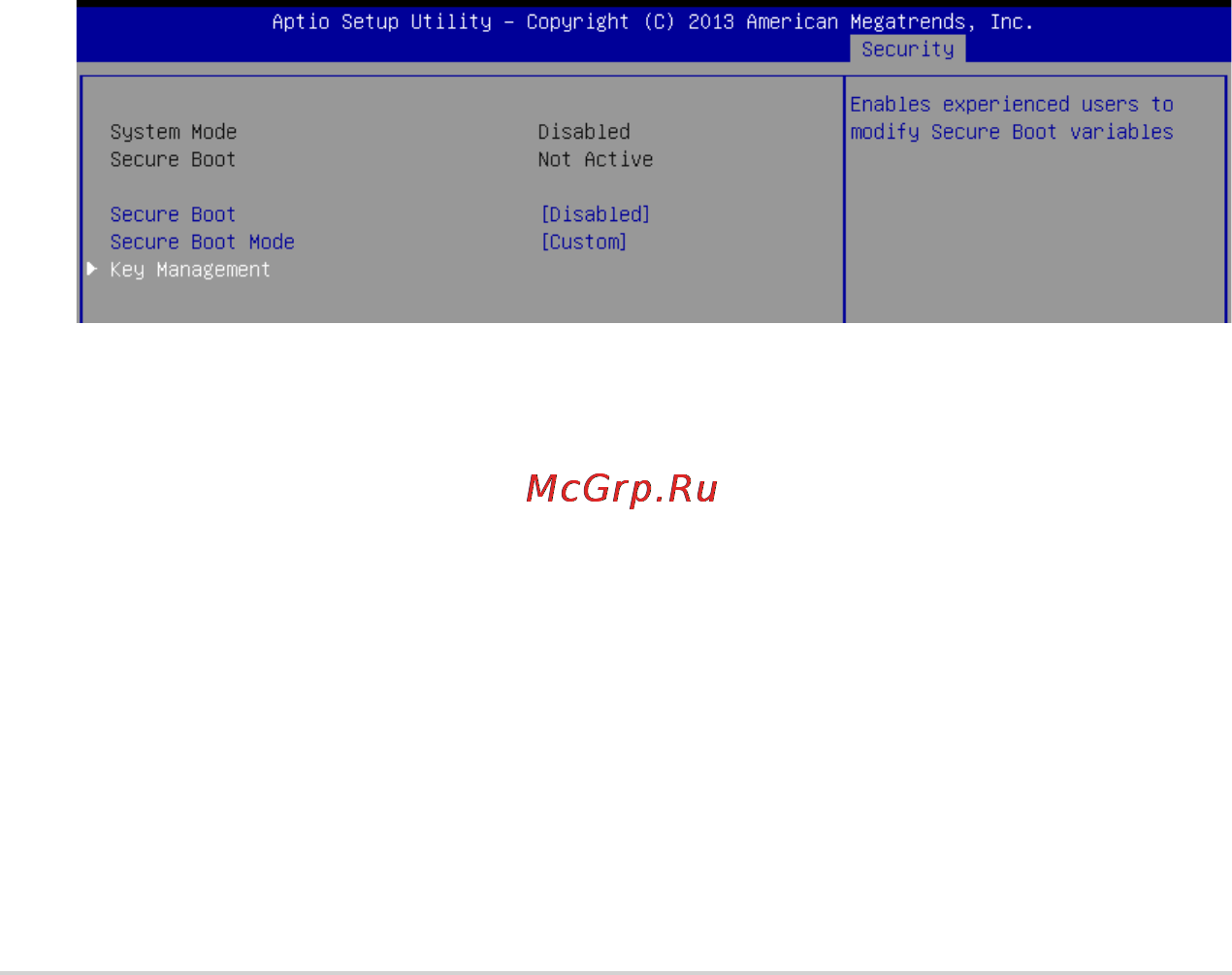 Asus z10pa-d8 [108/186] Secure boot menu