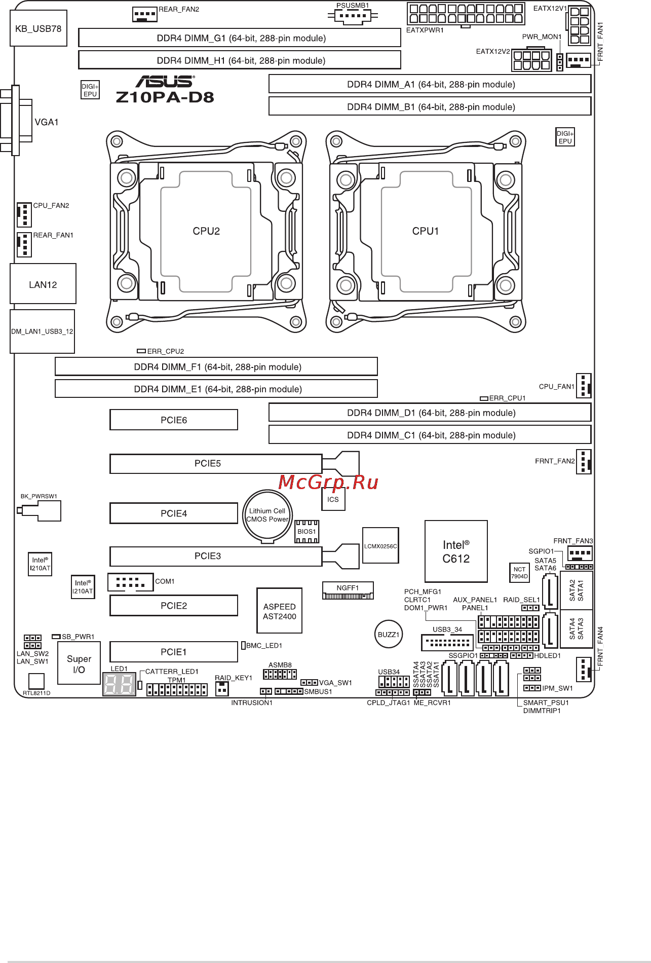 Asus z10pa-d8 Инструкция по эксплуатации онлайн [22/186] 148477