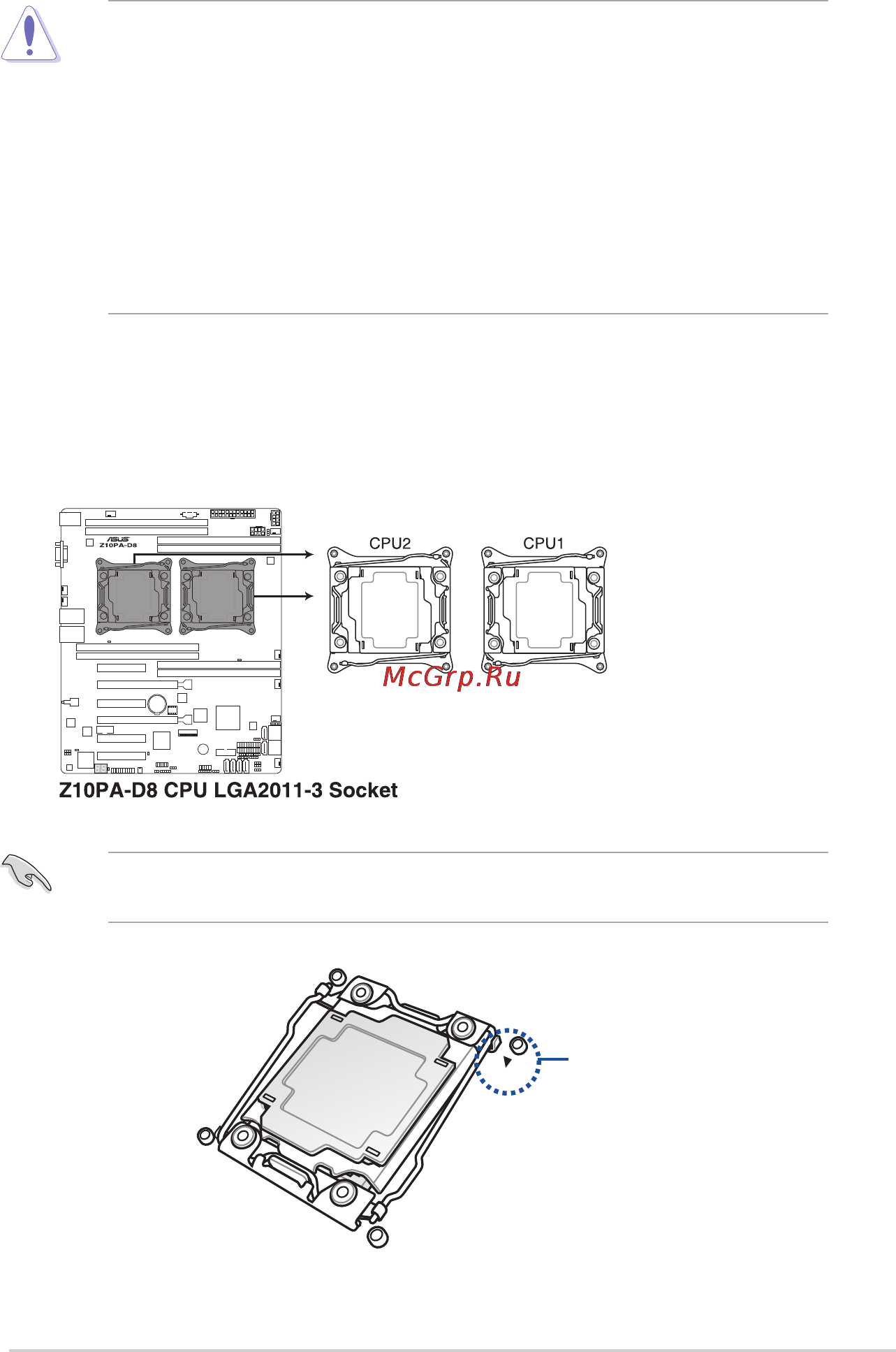 Asus z10pa-d8 [26/186] Central processing unit cpu