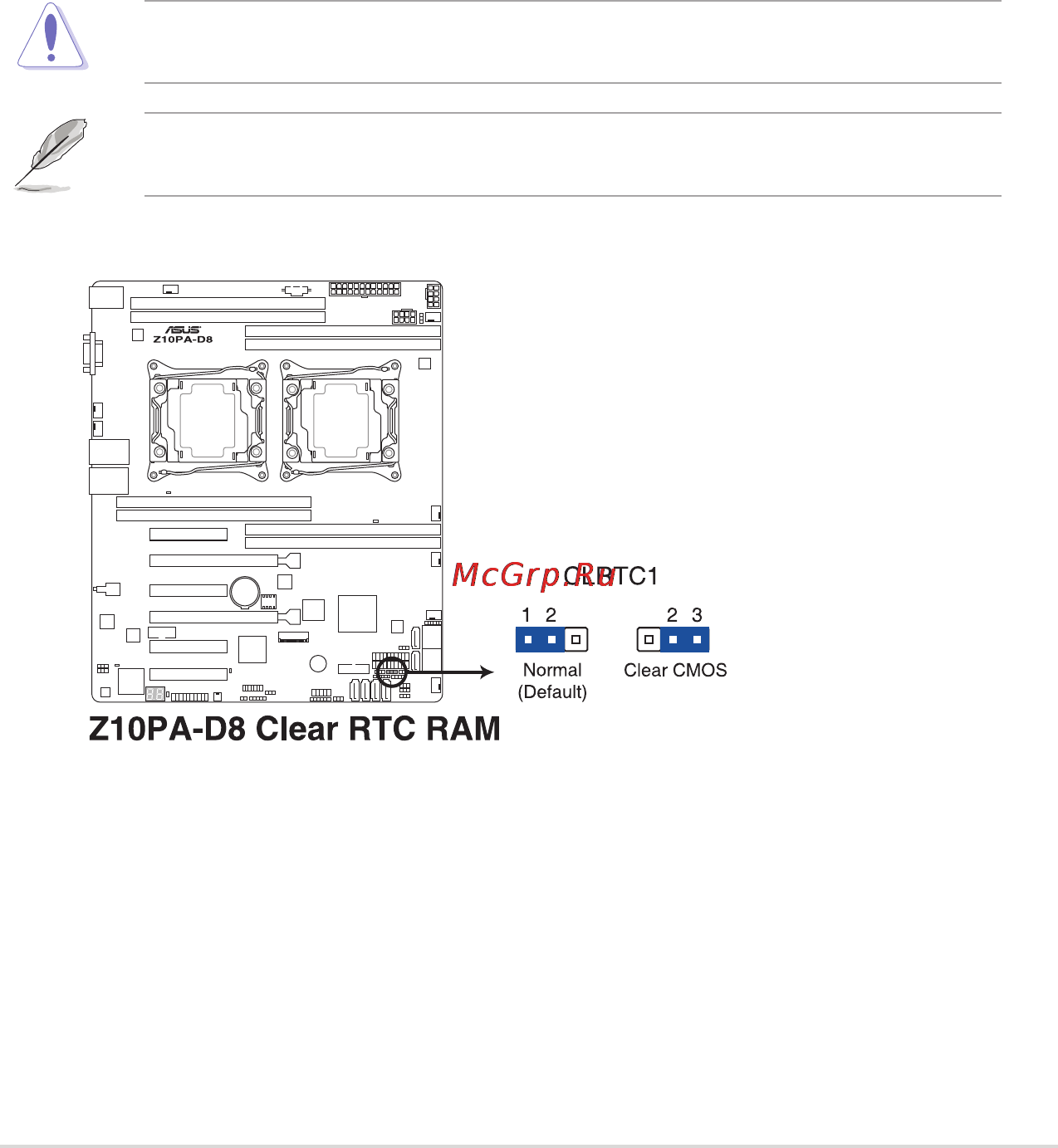 Asus z10pa-d8 [43/186] Jumpers