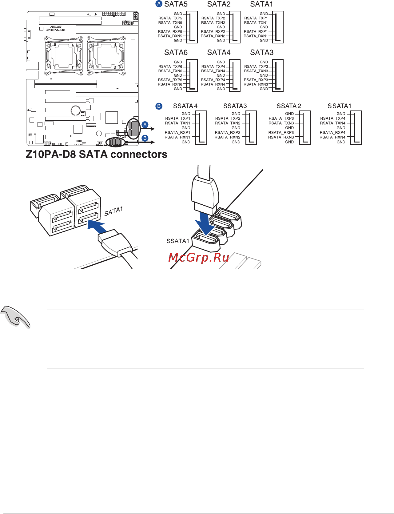 Asus z10pa-d8 [48/186] Internal connectors