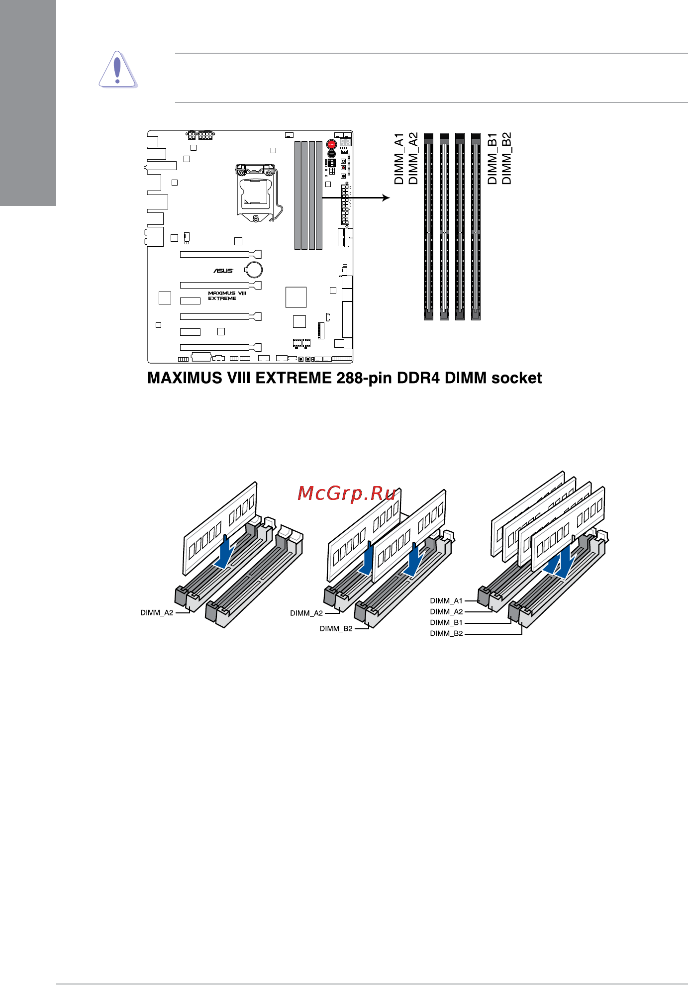 Asus rog maximus viii extreme [28/226] System memory