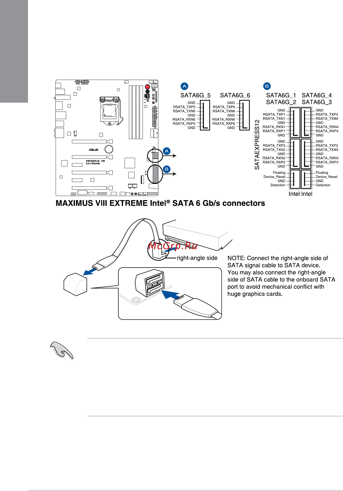 Asus rog maximus viii extreme [56/226] Internal connectors