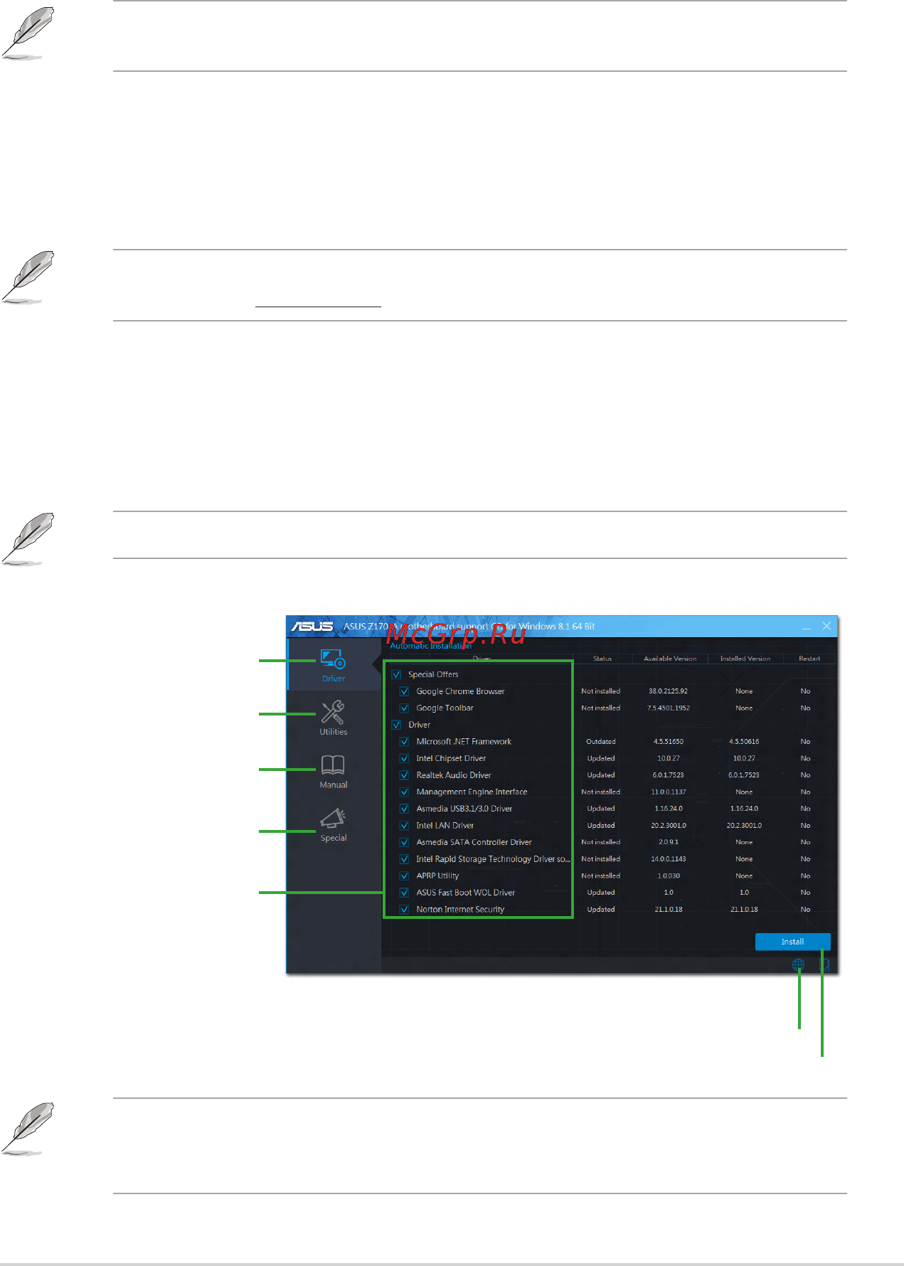 Asus z170-ar [51/130] Software support