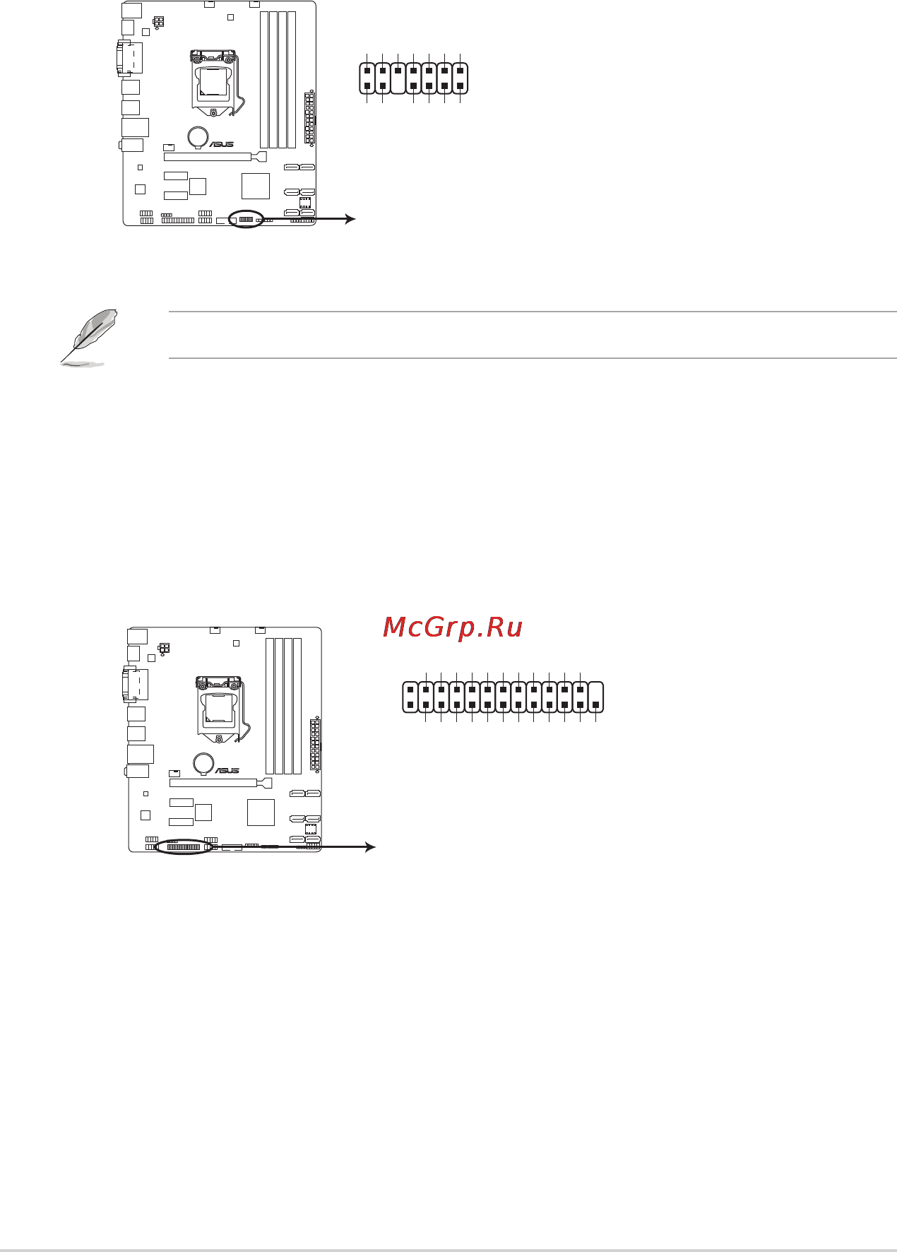 Asus b150m-a d3 [30/51] B150m a d3 parallel port connector