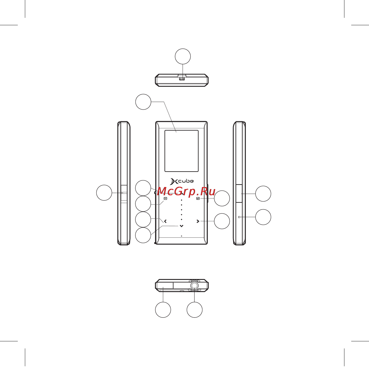 X-Cube X-410 (4Gb) Инструкция по эксплуатации онлайн [2/20] 148602