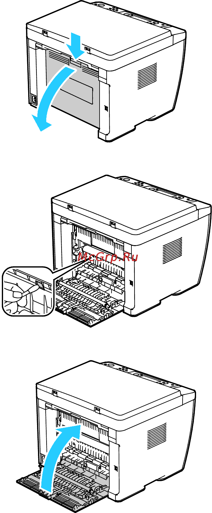 Xerox WorkCentre 6025BI [132/188] Очистка датчика плотности тонера