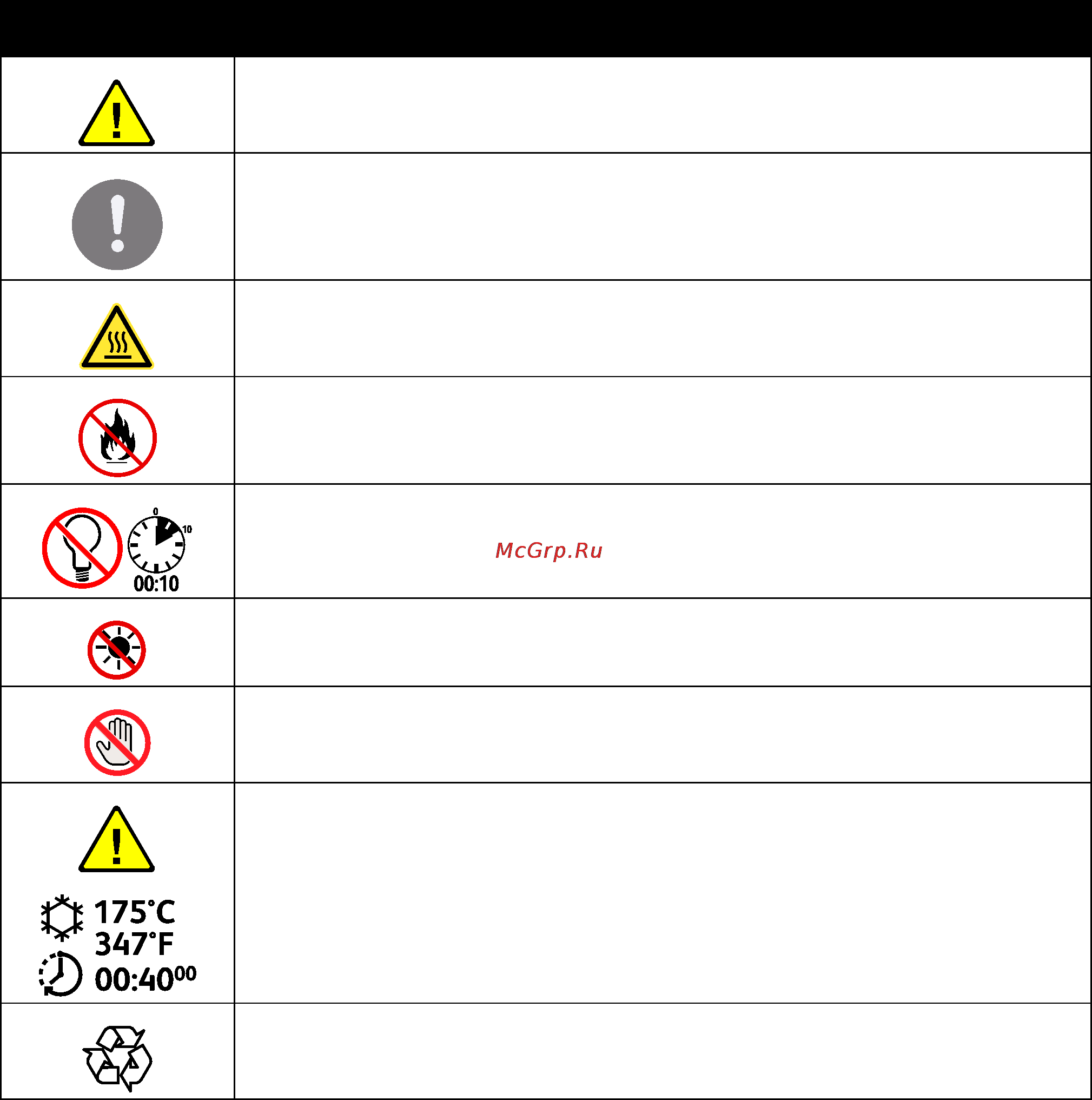 Xerox WorkCentre 6025BI [16/188] Символ описание