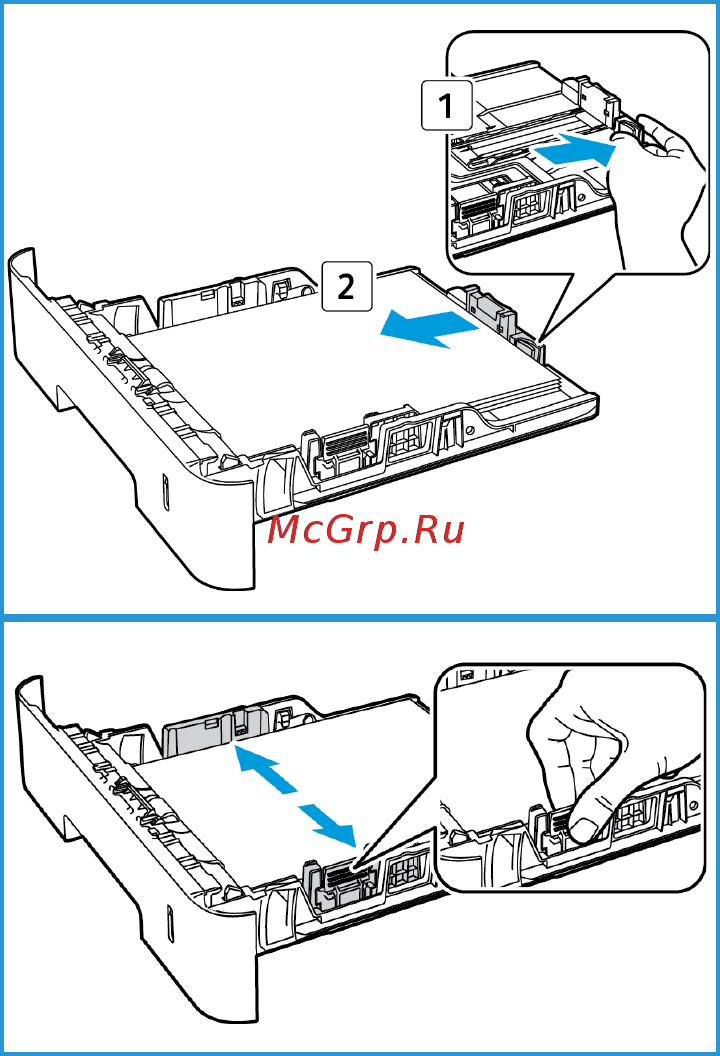 Xerox Phaser 3052NI [63/178] Использование лотка ручной подачи