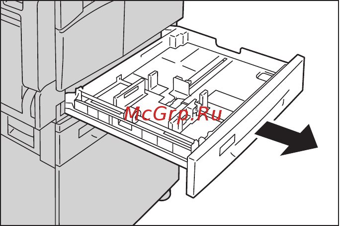 Xerox WorkCentre 5021/B [56/188] Загрузка бумаги в лотки