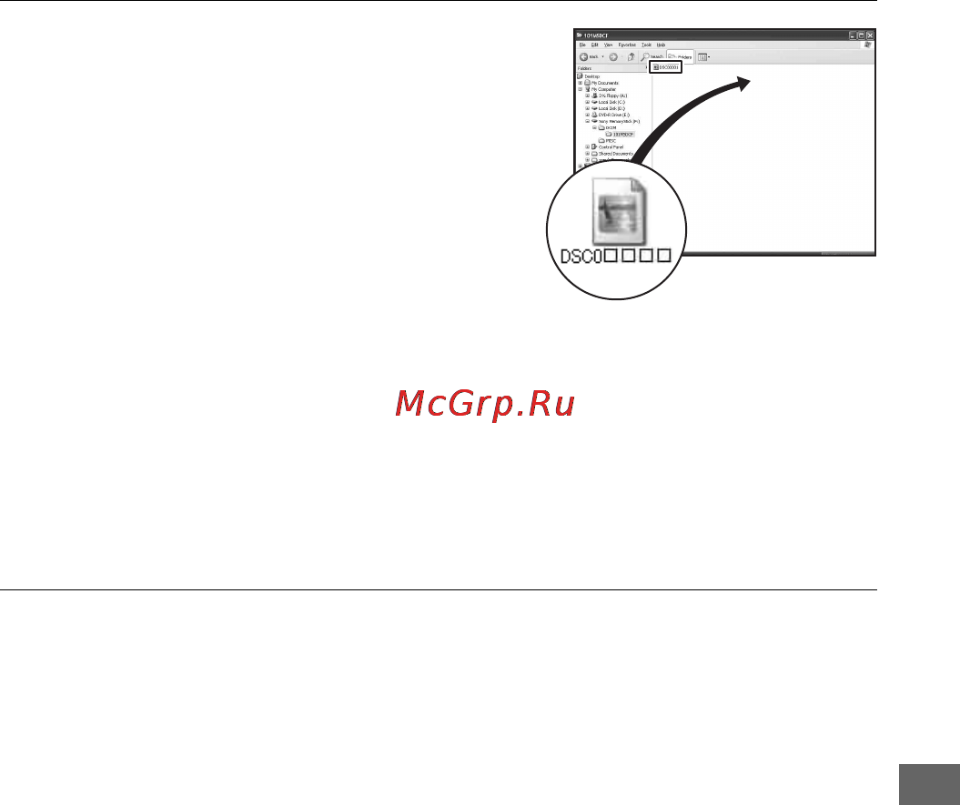 Sony DSLR-A200K 18-70 Black + DPP-FP75 White [145/183] Выполните копирование файла в папку карты памяти в следующем порядке