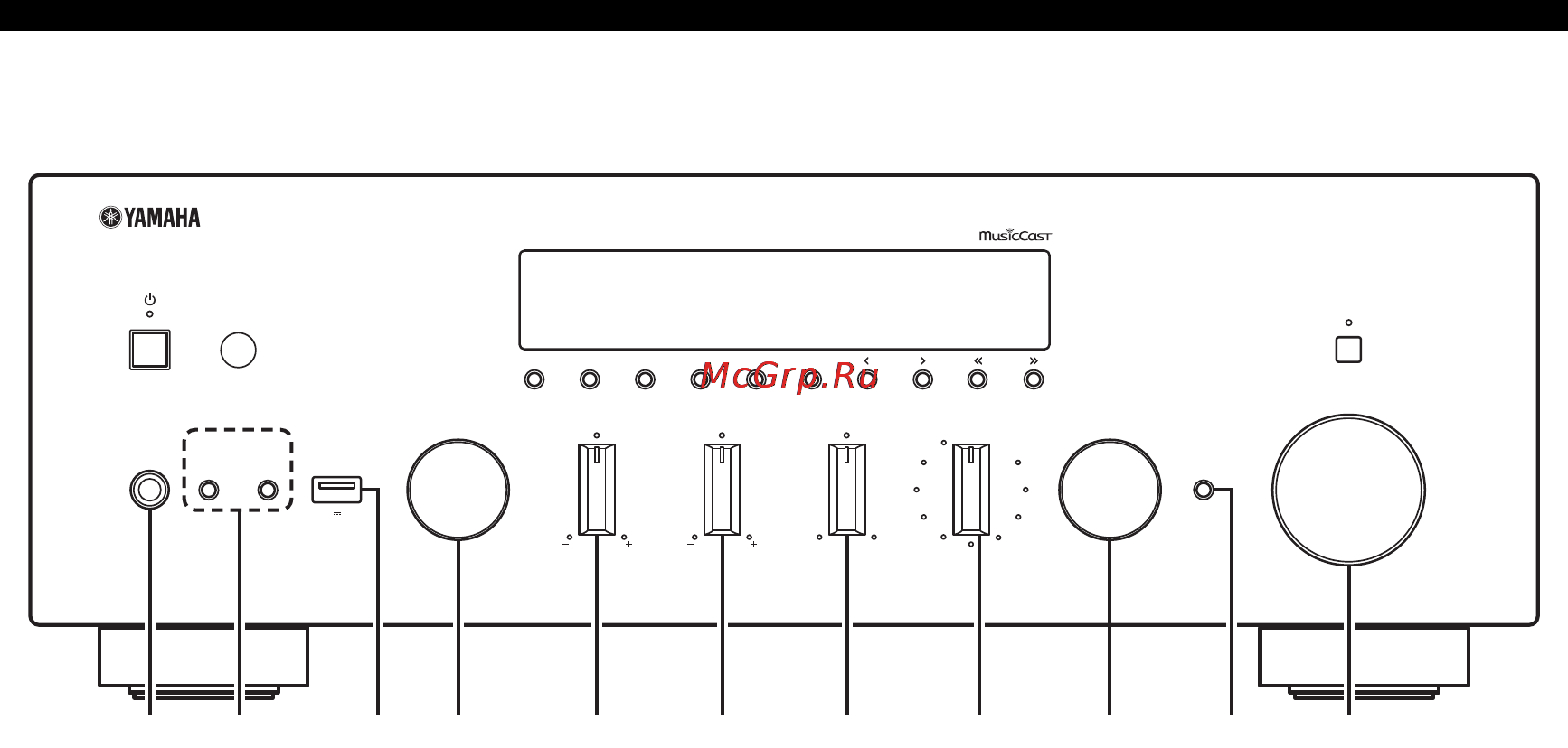 Yamaha R-N602 Silver [136/507] N i h g e d j k l m f