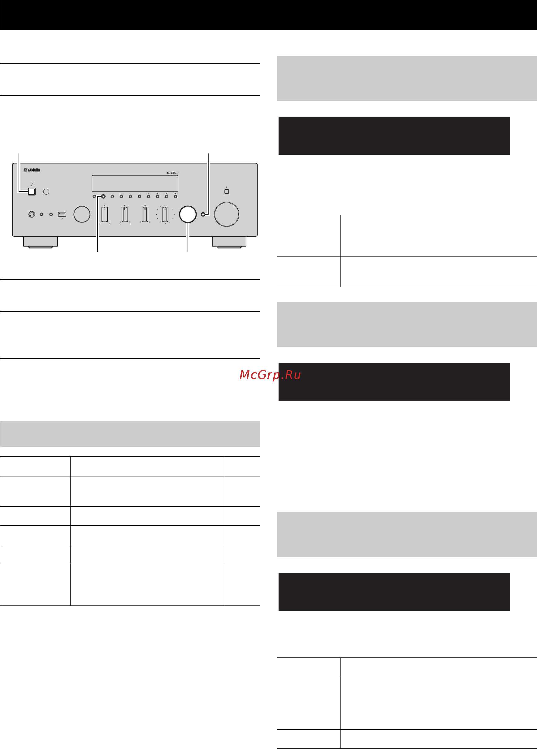 Yamaha R-N602 Silver [241/507] Konfigurerar systeminställningarna advanced setup menyn