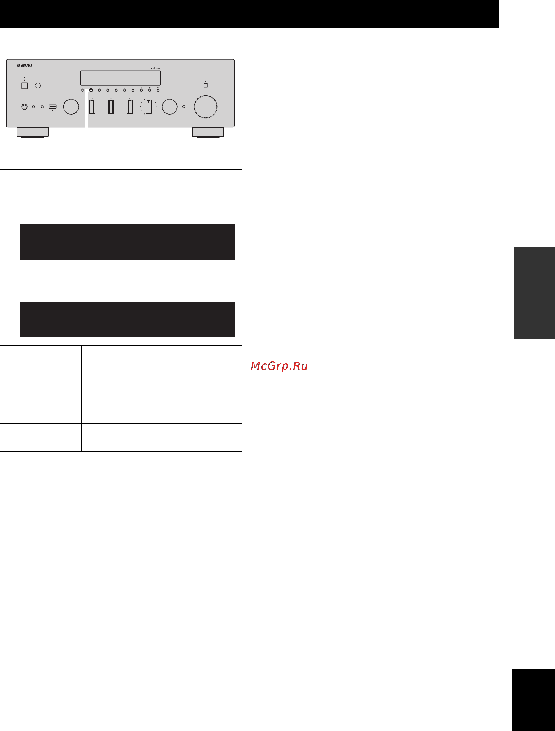 Yamaha R-N602 Silver [45/507] Switching information on the front display