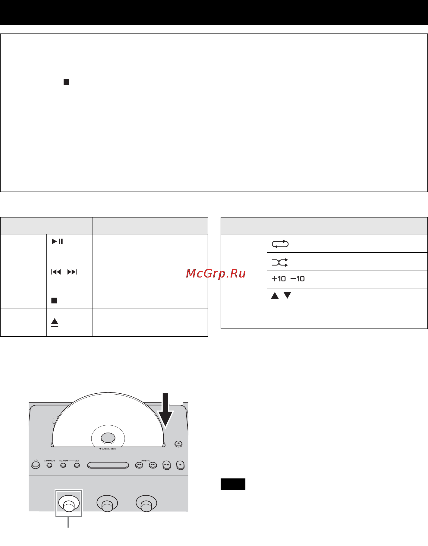 Yamaha TSX-B141 Black [12/248] Listening to cd and usb device