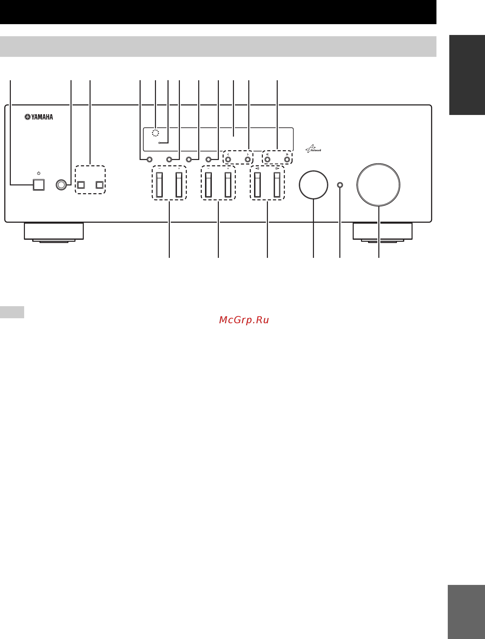 Yamaha R-N301 Silver [237/382] Controles y funciones