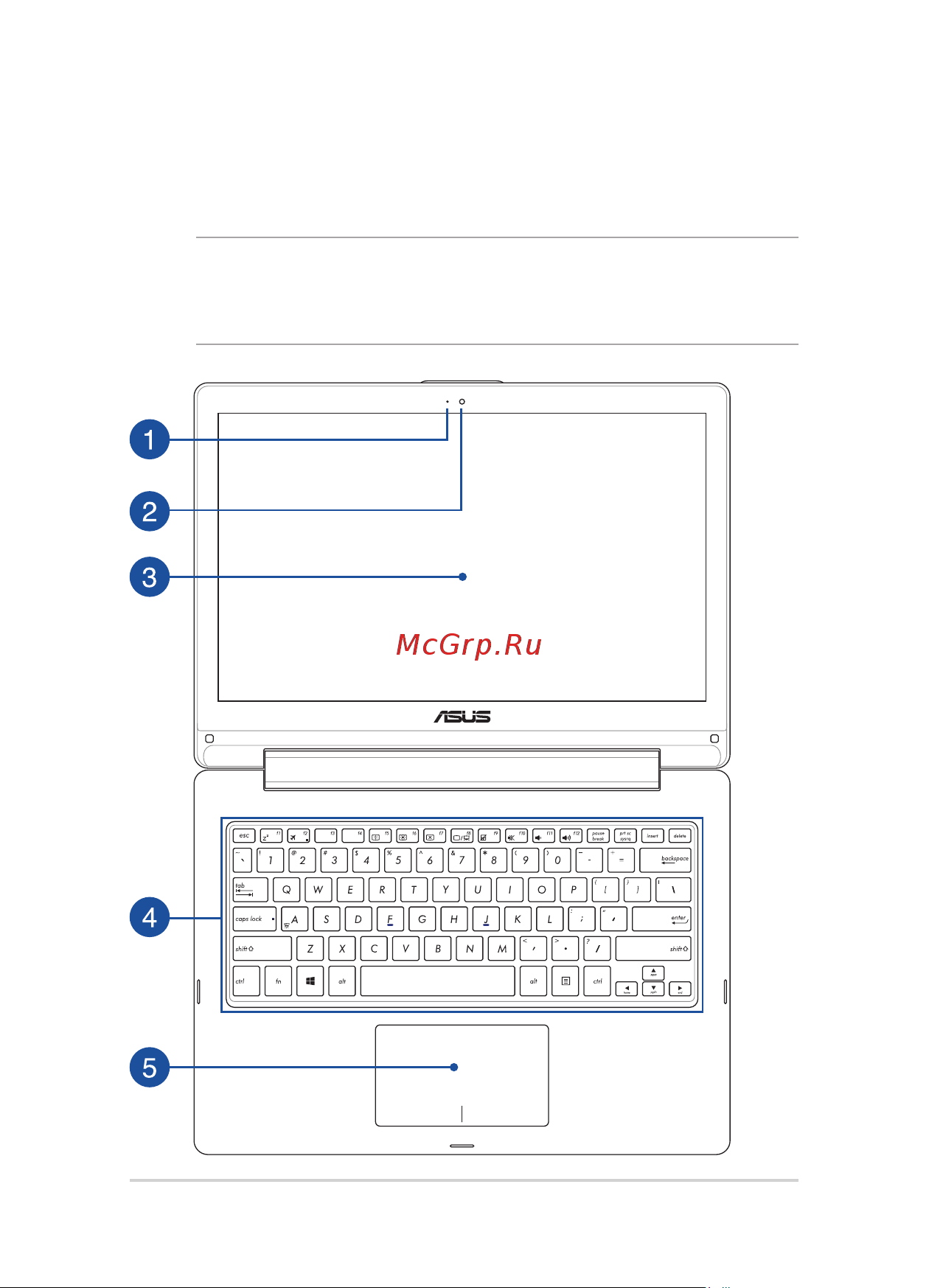 Asus transformer book flip tp300lj, 90nb08z1-m00750 [14/124] Знакомство с ноутбуком