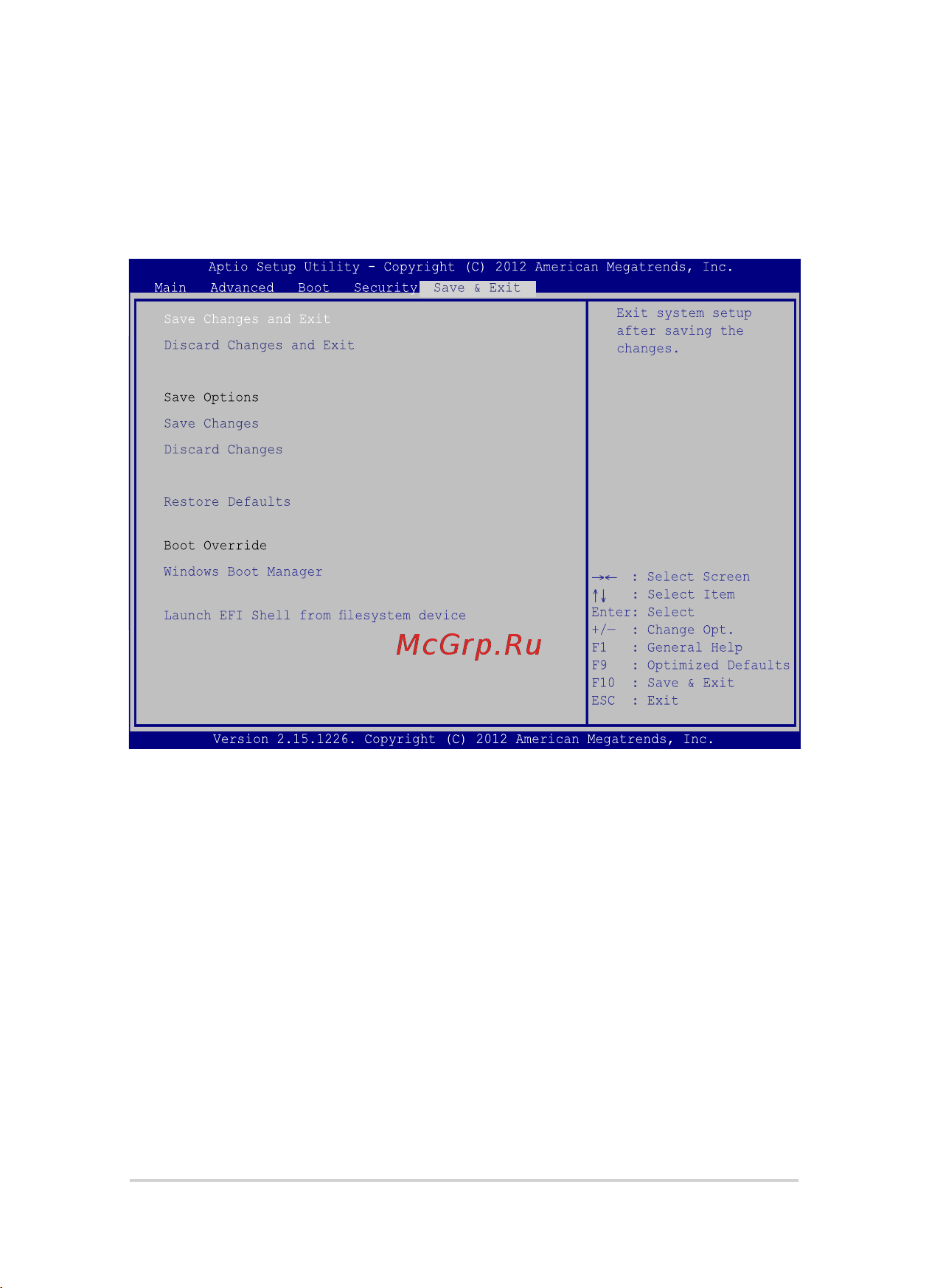 Asus transformer book flip tp300lj, 90nb08z1-m00730 [84/124] Save exit