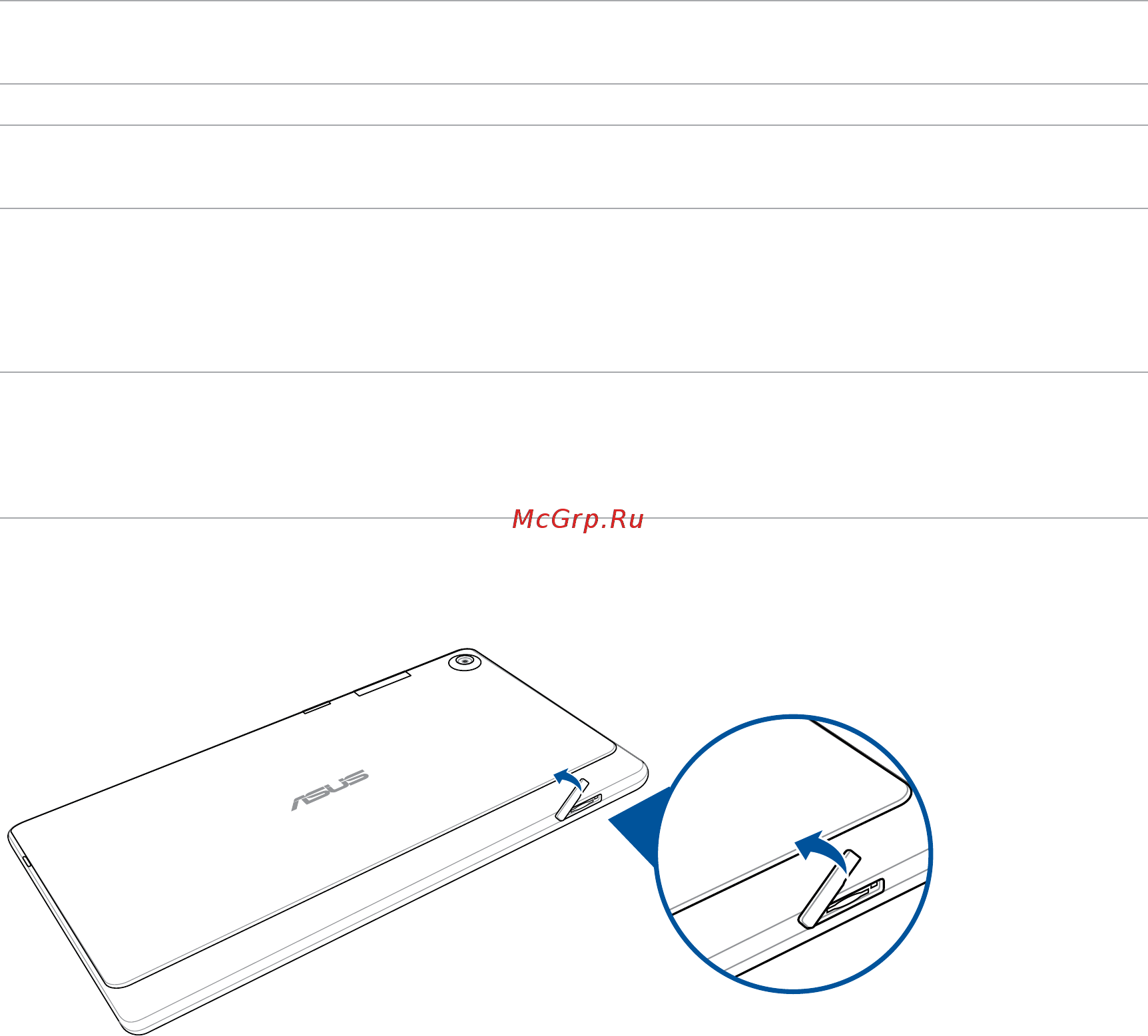 Asus ZenPad S 8.0 Z580CA,  90NP01M2-M01290 [10/144] Installing a memory card