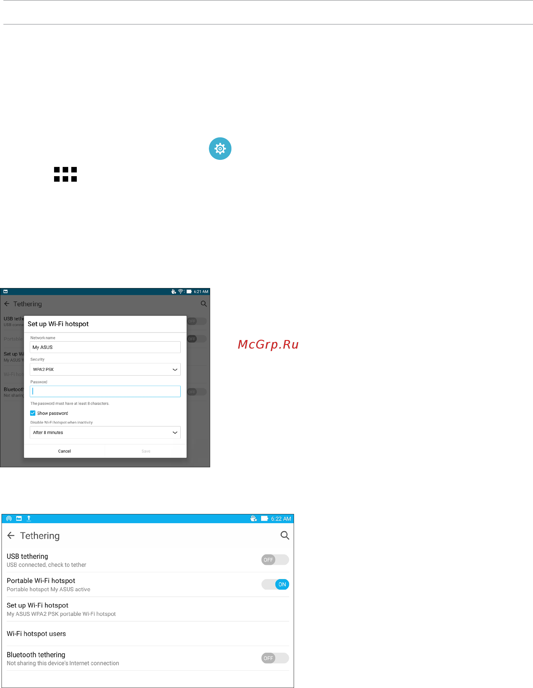 Asus ZenPad S 8.0 Z580CA,  90NP01M2-M01290 [106/144] Tethering
