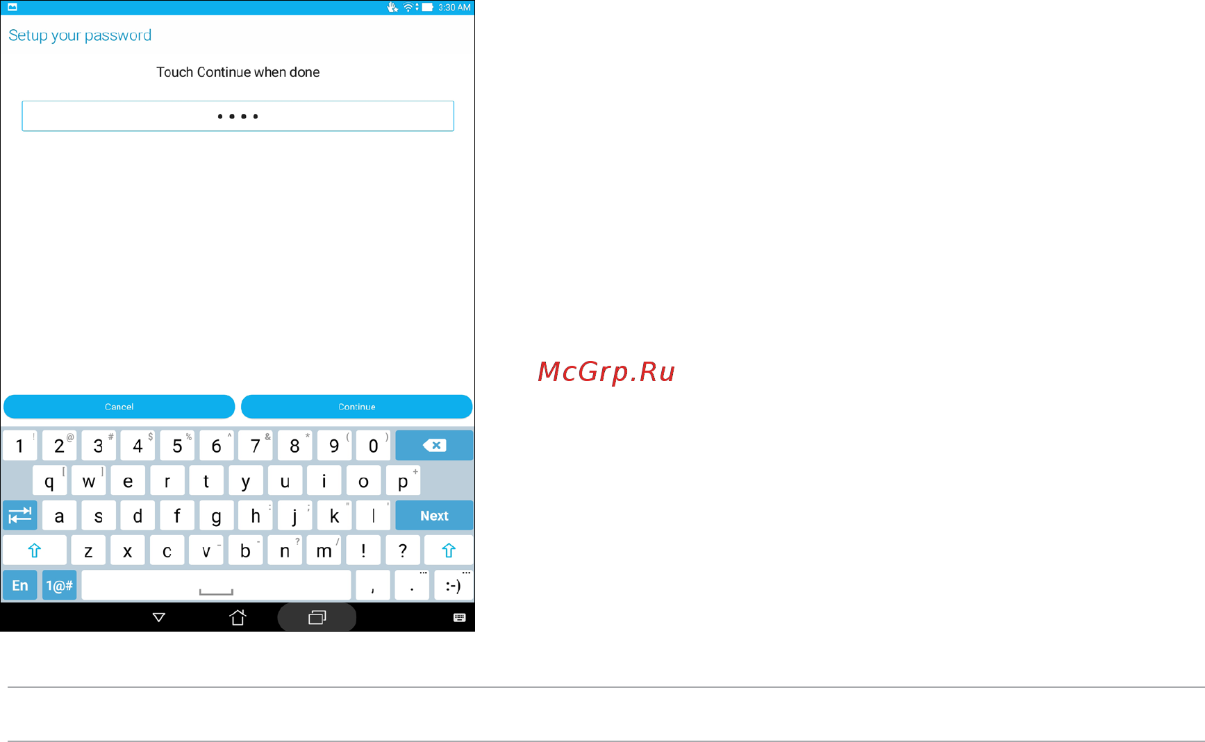 Asus ZenPad S 8.0 Z580CA,  90NP01M2-M01290 [136/144] Configuring the other screen security features