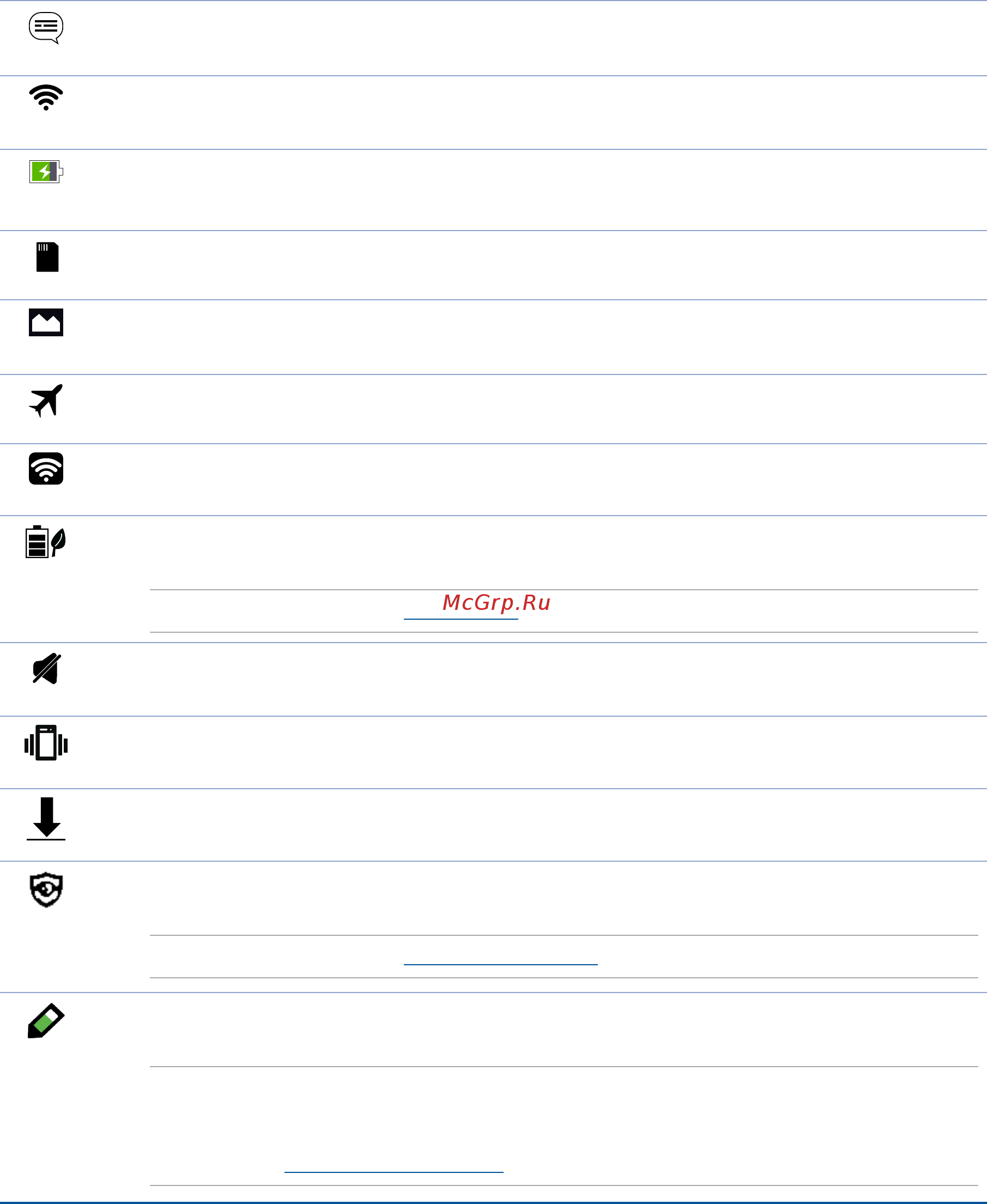Asus ZenPad S 8.0 Z580CA,  90NP01M2-M01290 [24/144] Understanding notification icons