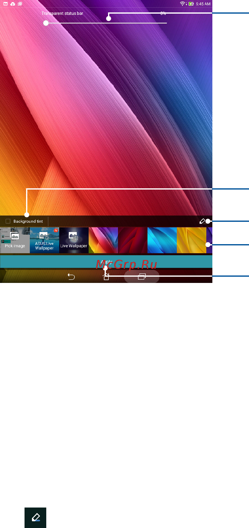 Asus ZenPad S 8.0 Z580CA,  90NP01M2-M01290 [27/144] Wallpapers
