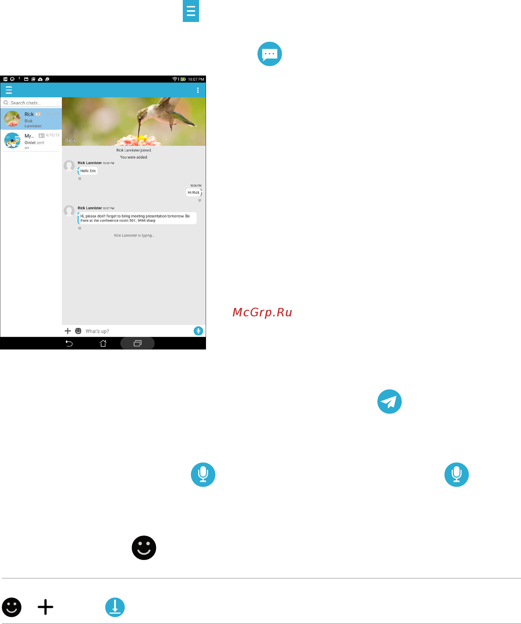 Asus ZenPad S 8.0 Z580CA,  90NP01M2-M01290 [51/144] Using omlet chat