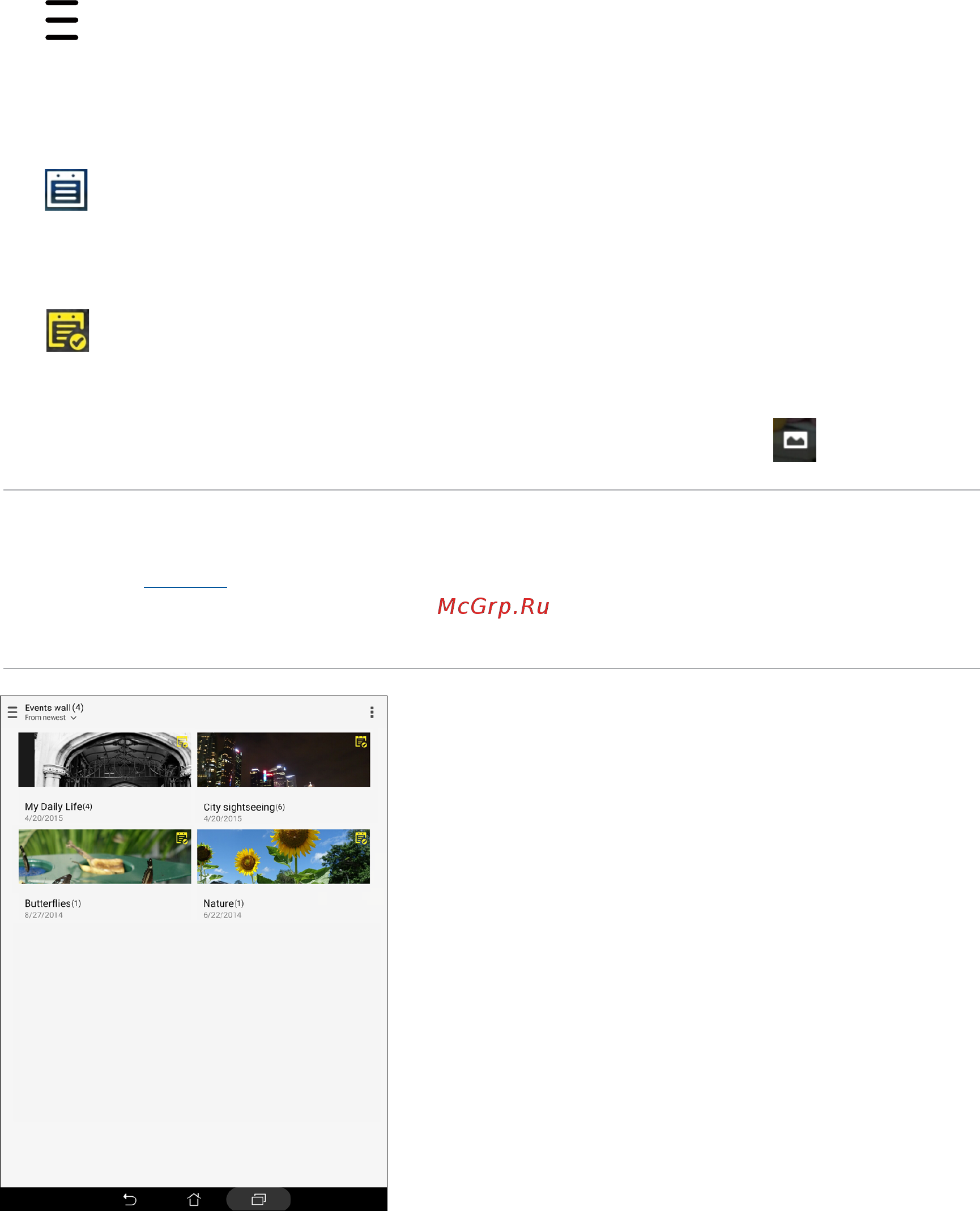 Asus ZenPad S 8.0 Z580CA,  90NP01M2-M01290 [73/144] Posting photos to your calendar event wall