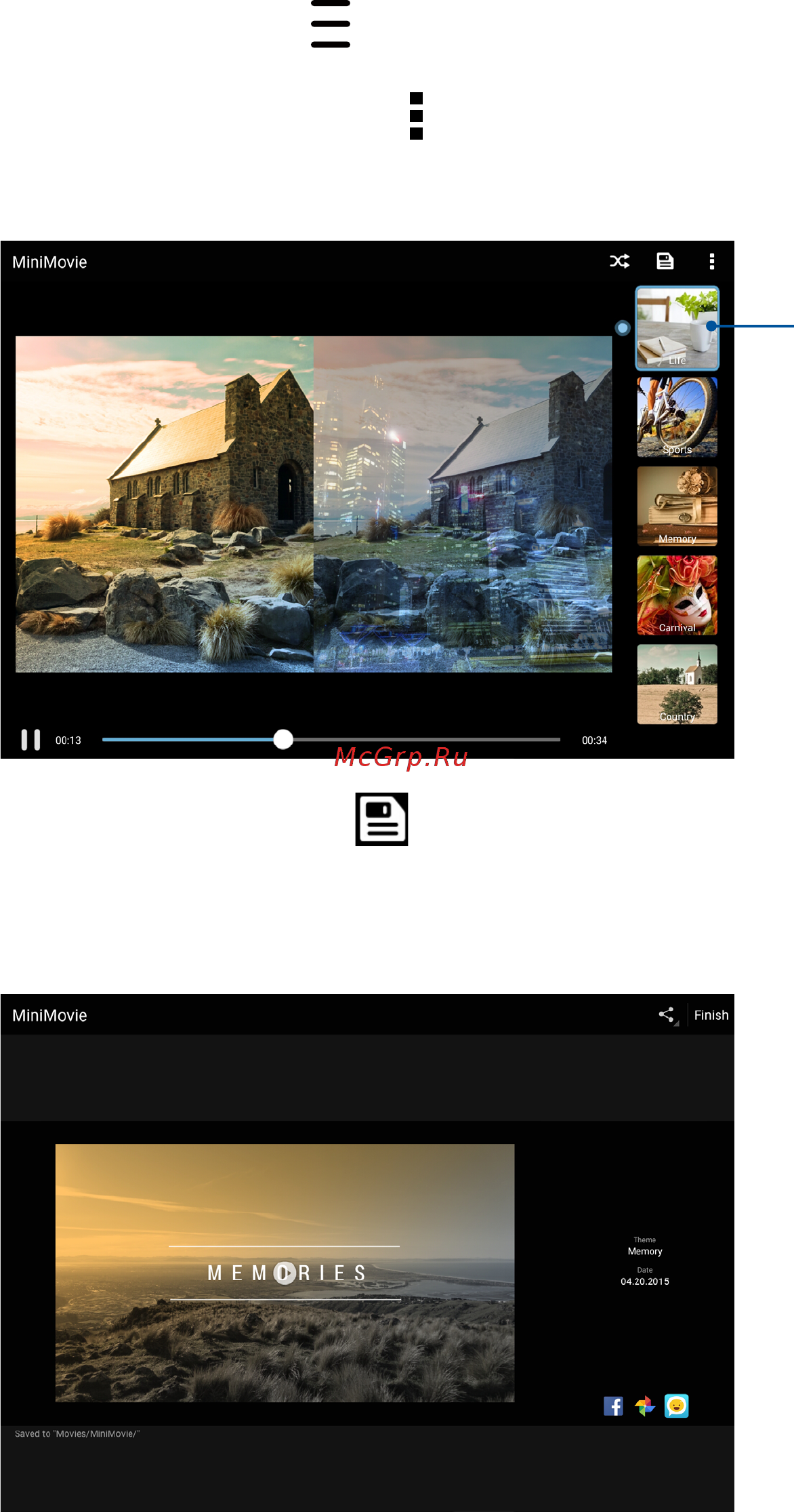 Asus ZenPad S 8.0 Z580CA,  90NP01M2-M01290 [74/144] Using minimovie