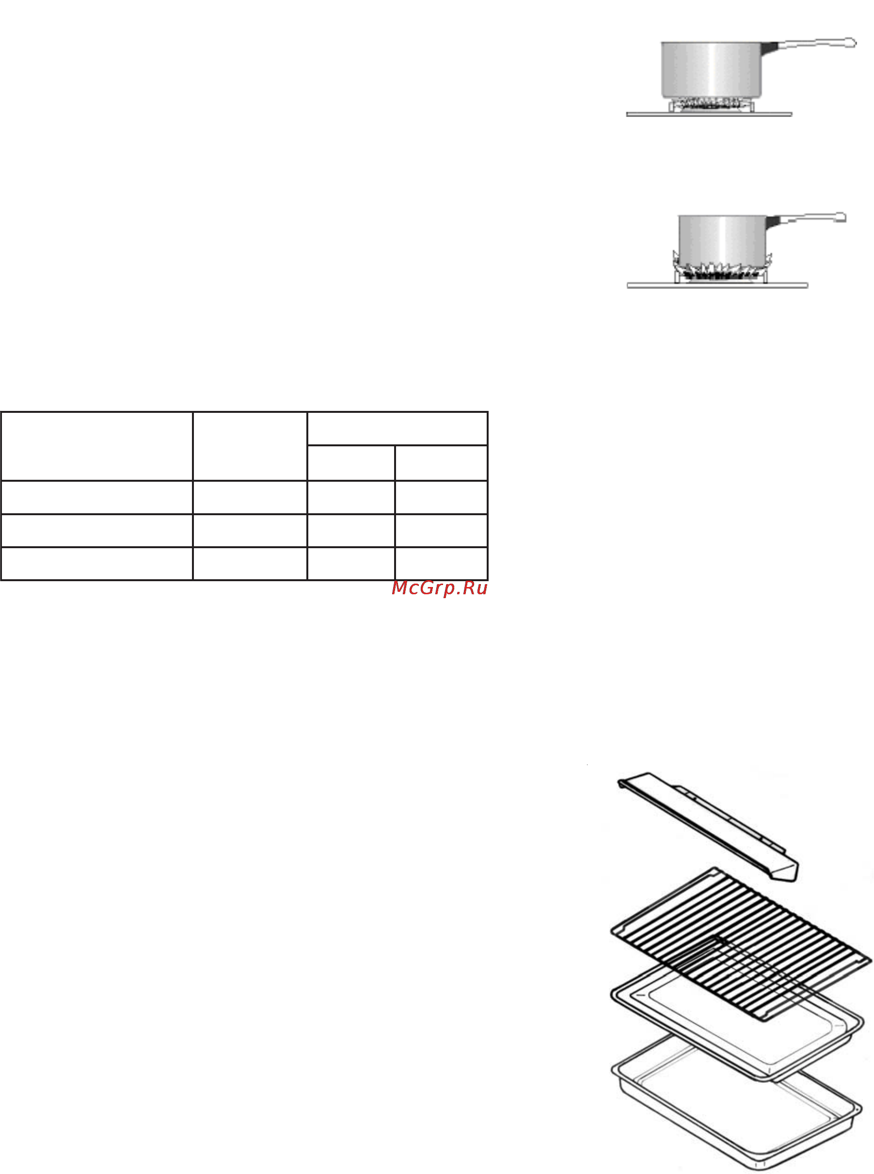 Zanussi ZCG569 GW1 [11/23] Аксессуары поставляемые