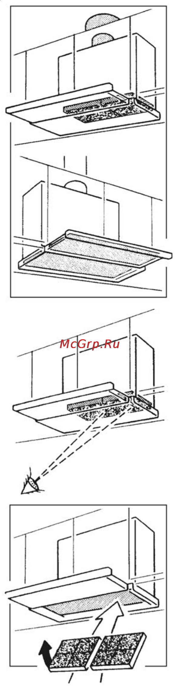 Zanussi ZH 6022 NX [20/30] Монтаж в режиме рециркуляции