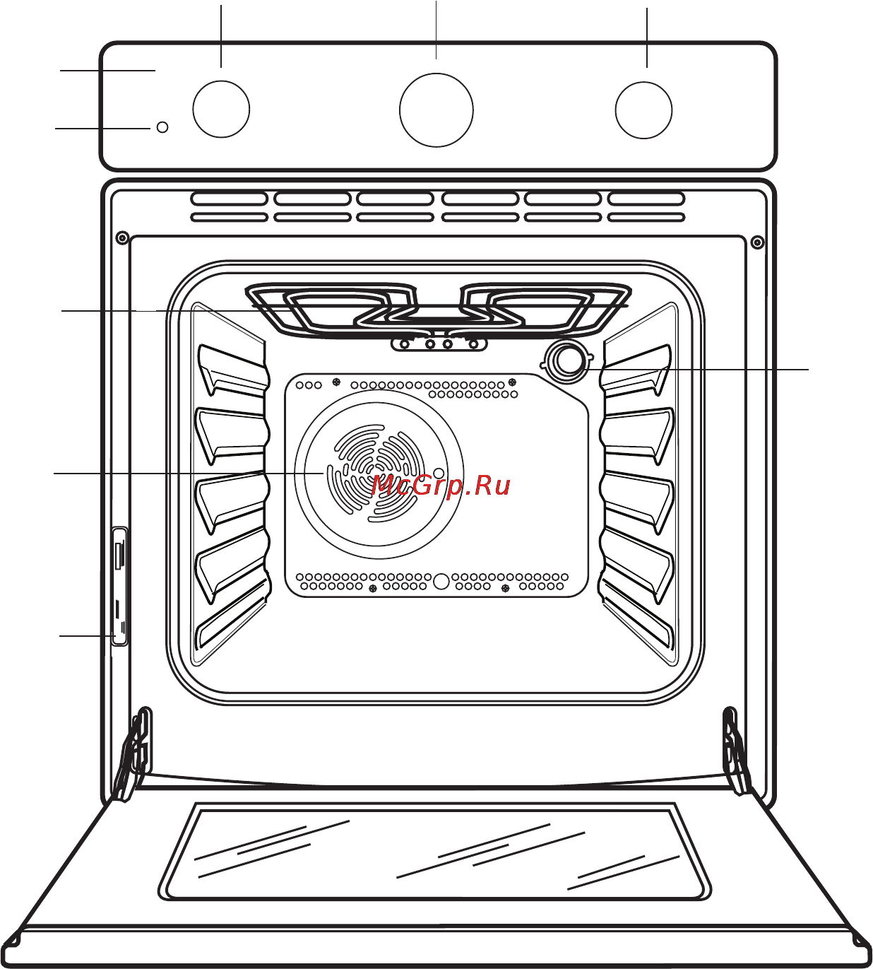 Zanussi ZOB 690 SN [4/16] Описание духового шкафа