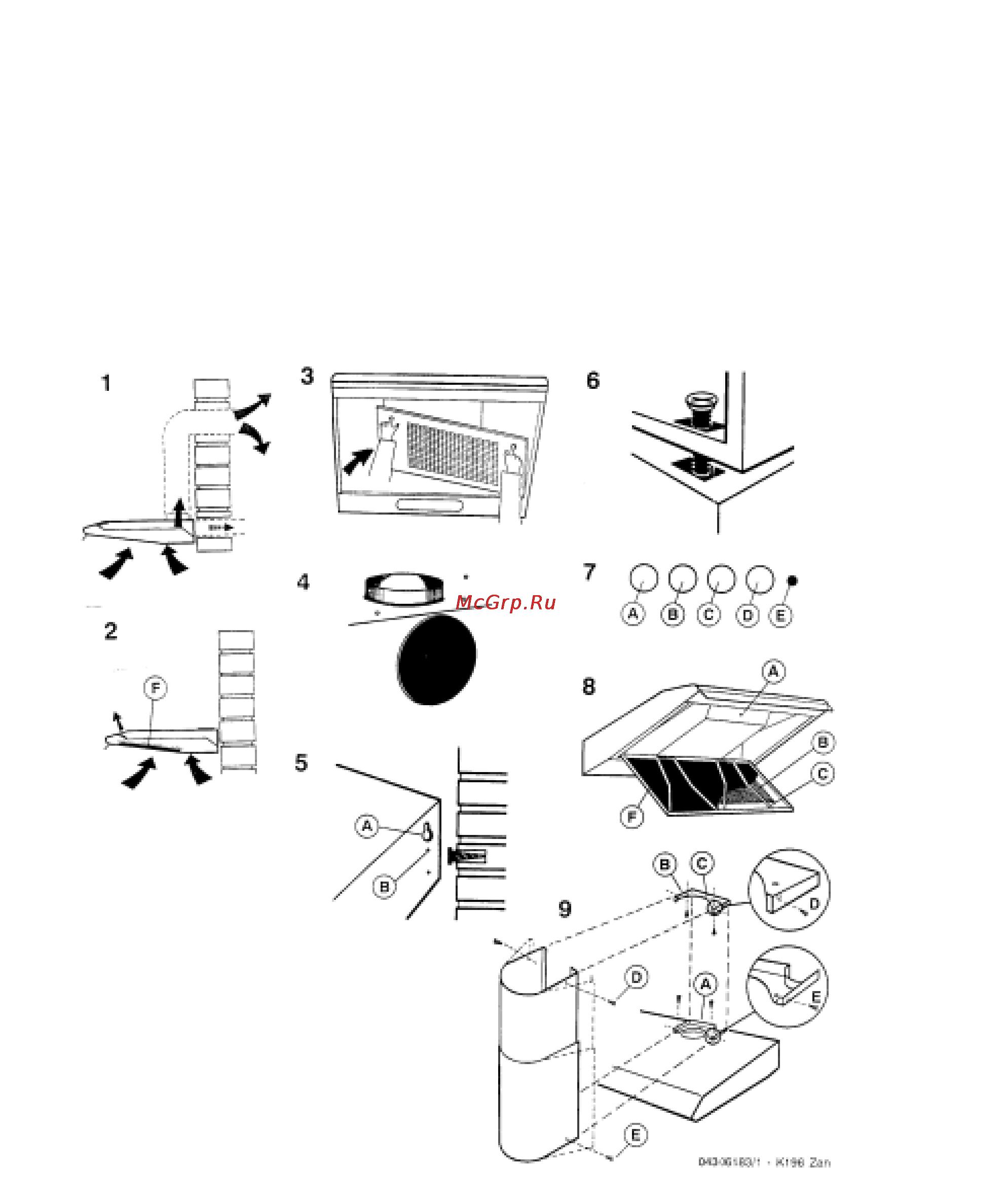 Zanussi ZHC71 X Инструкция по эксплуатации онлайн [5/5] 148940