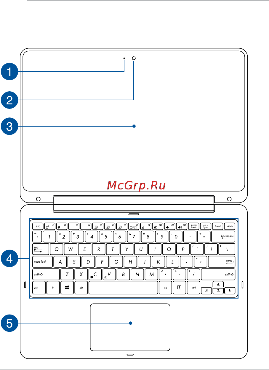 Asus transformer book flip tp200sa, 90nl0081-m03510 [14/104] Getting to know your notebook pc