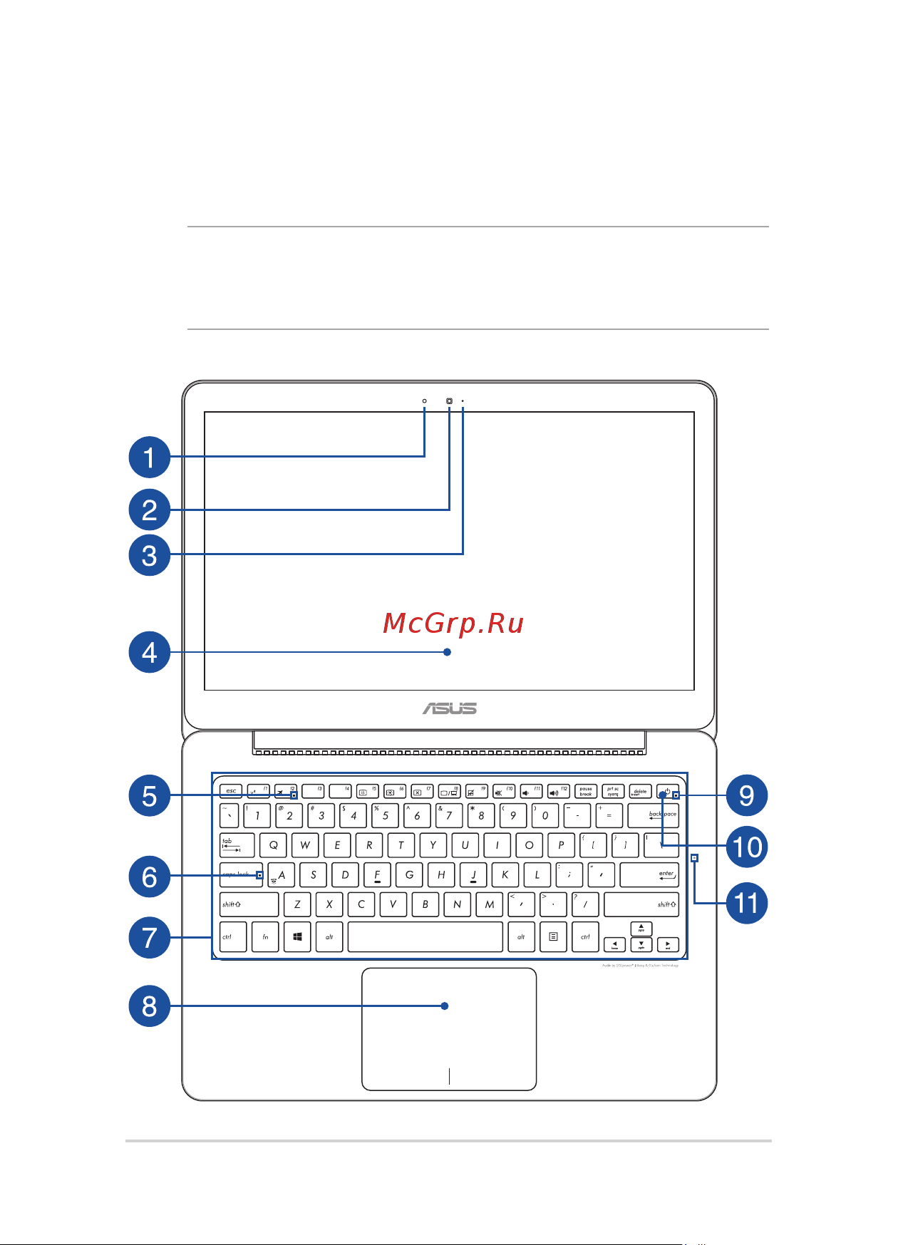 Asus zenbook ux305la, 90nb08t5-m03490 [14/111] Знакомство с ноутбуком