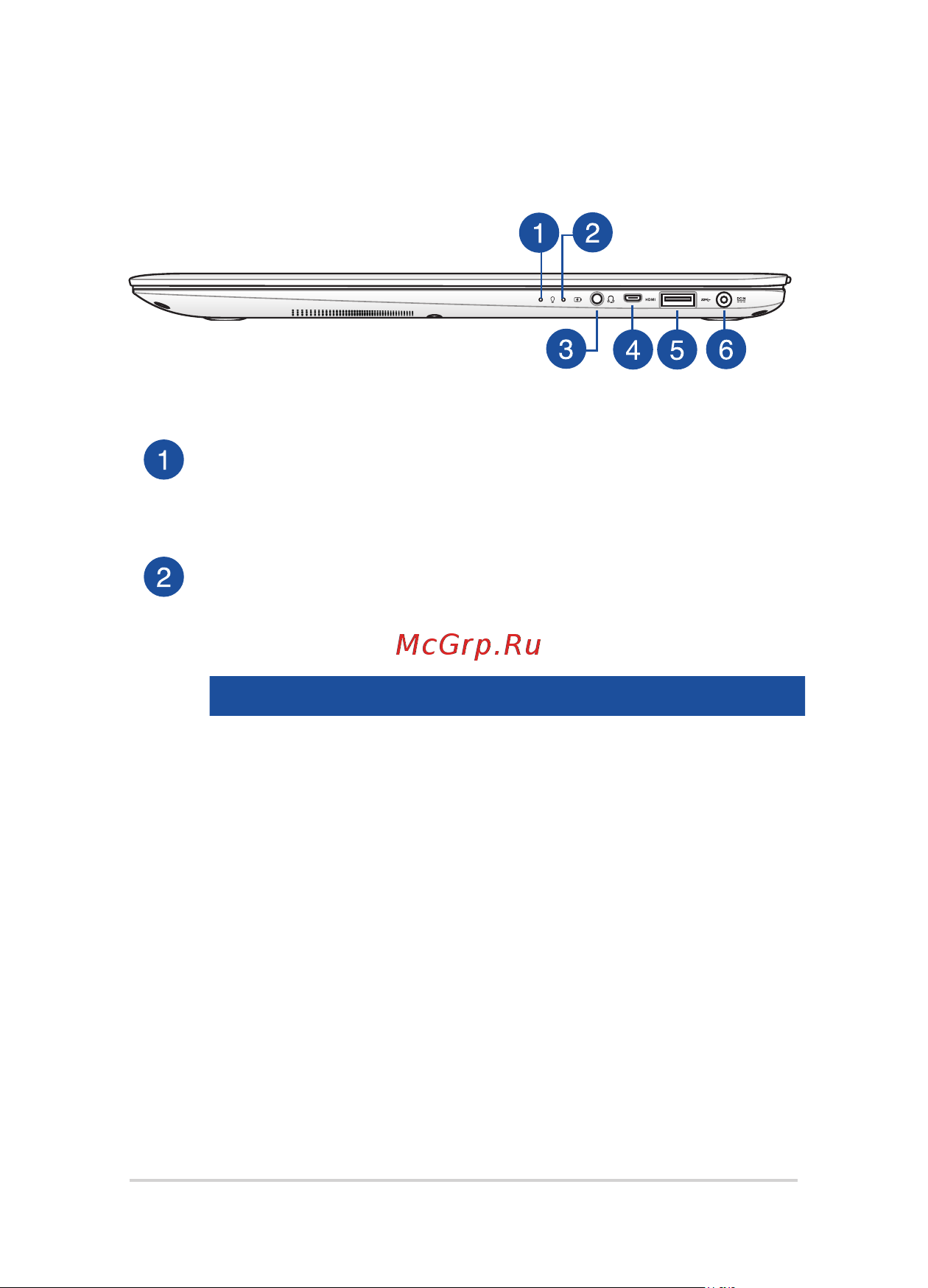 Asus zenbook ux305la, 90nb08t1-m03450 [18/111] Правая сторона