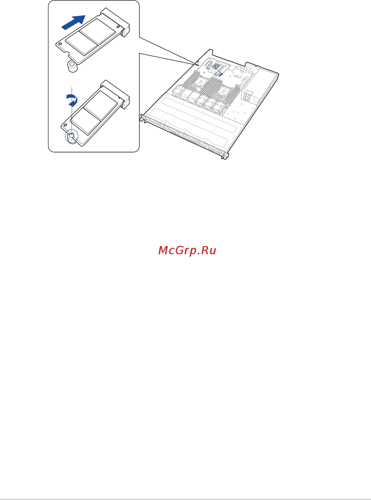 Asus rs500-e8-ps4 [38/194] Installing an m expansion card