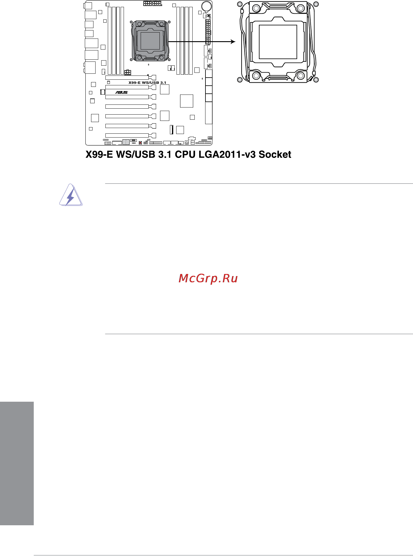 Asus x99-e ws/usb 3.1 [22/190] Central processing unit cpu