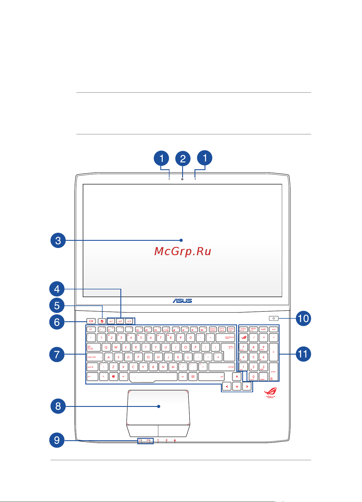 Asus g751jy, 90nb06f1-m07070 [14/138] Знакомство с ноутбуком
