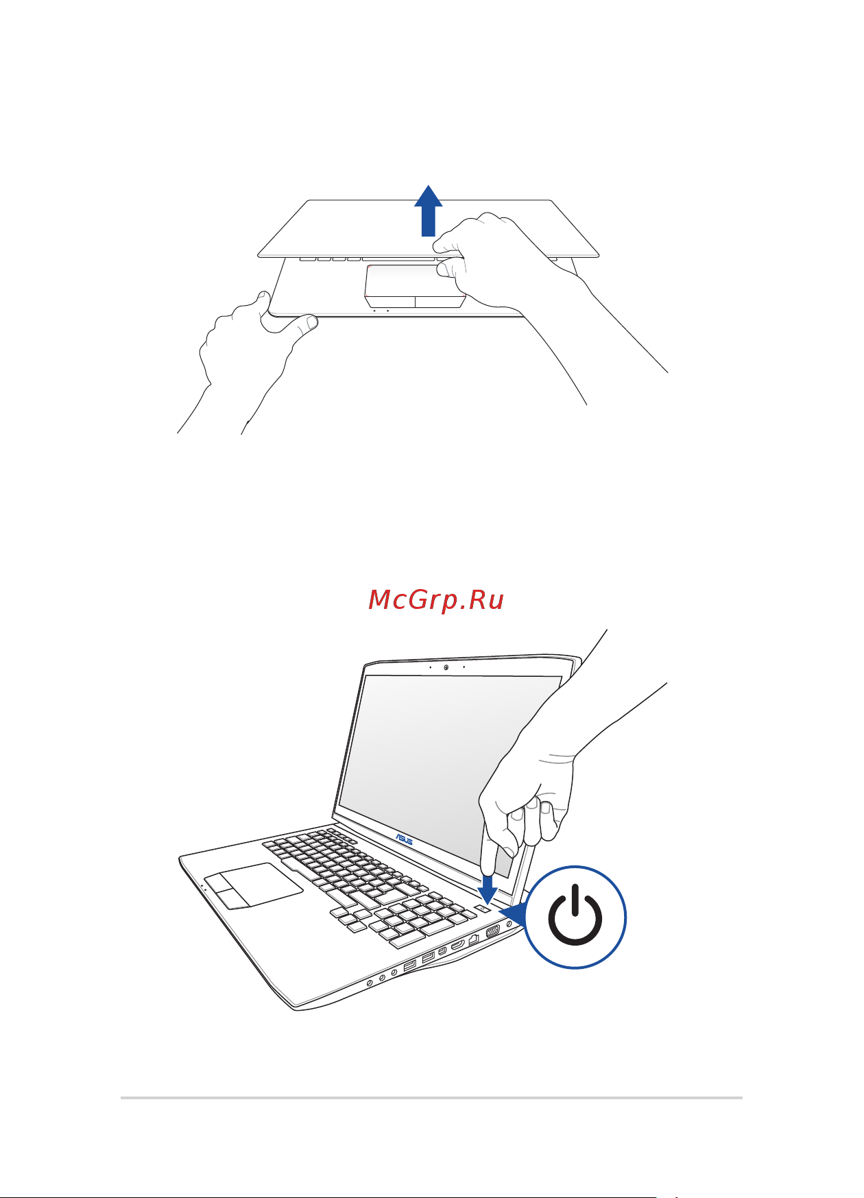 Asus g751jy, 90nb06f1-m07070 [32/138] Откройте крышку