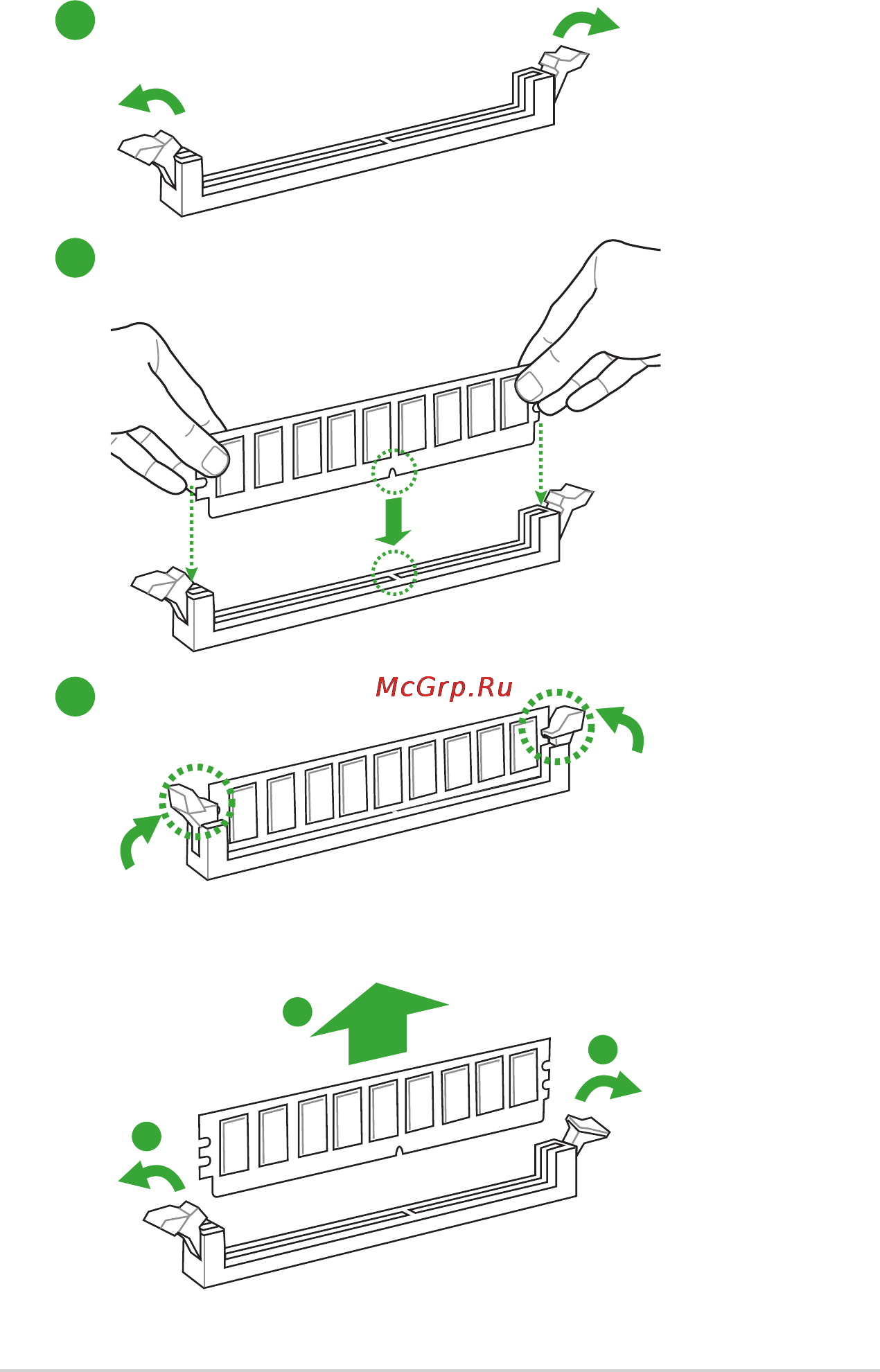 Asus n3050i-c [14/66] Installing a dimm