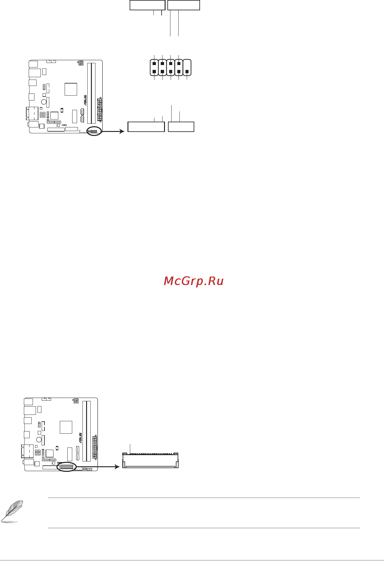 Asus n3050i-c [23/66] N3150i c n3050i c lvds connector