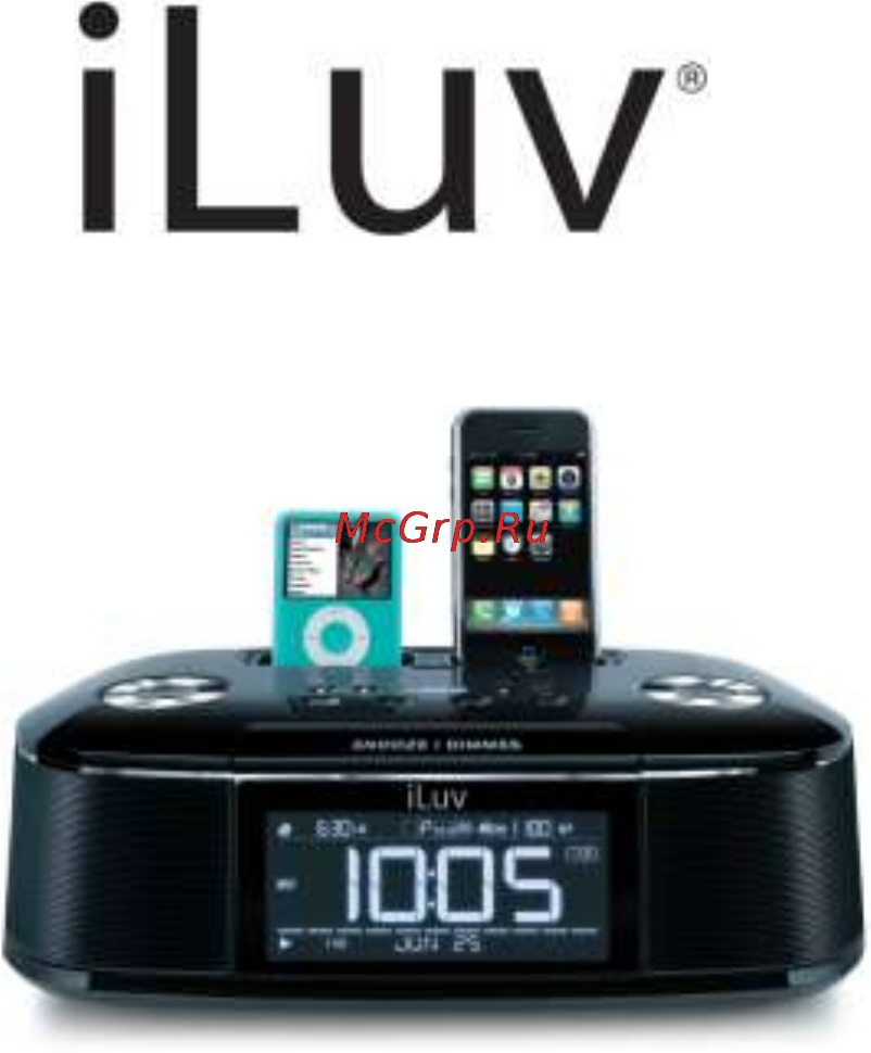 Iluv iMM173 д/iPod Инструкция по эксплуатации онлайн