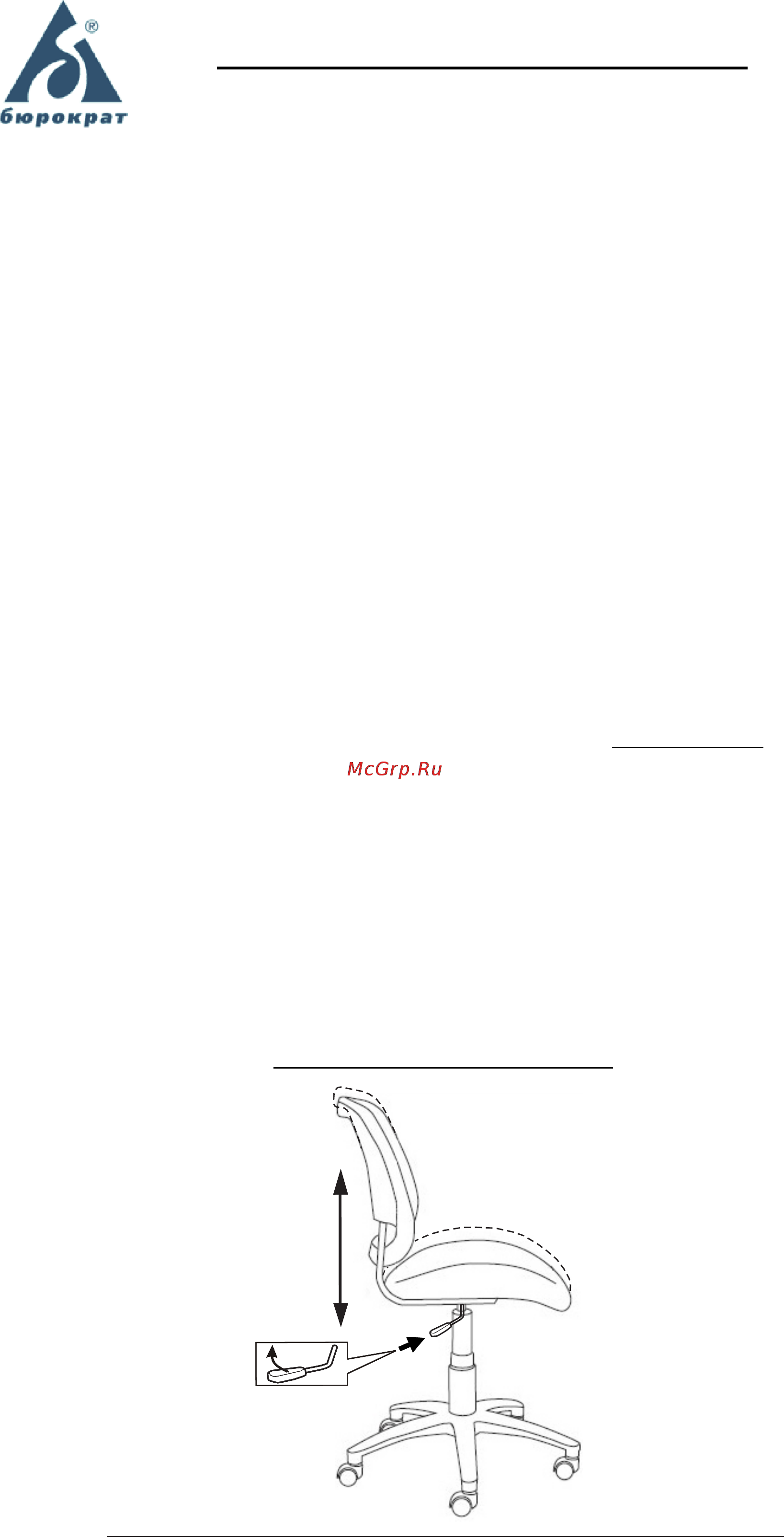 Бюрократ CH-297/BL/15-10 [2/2] Страница 1