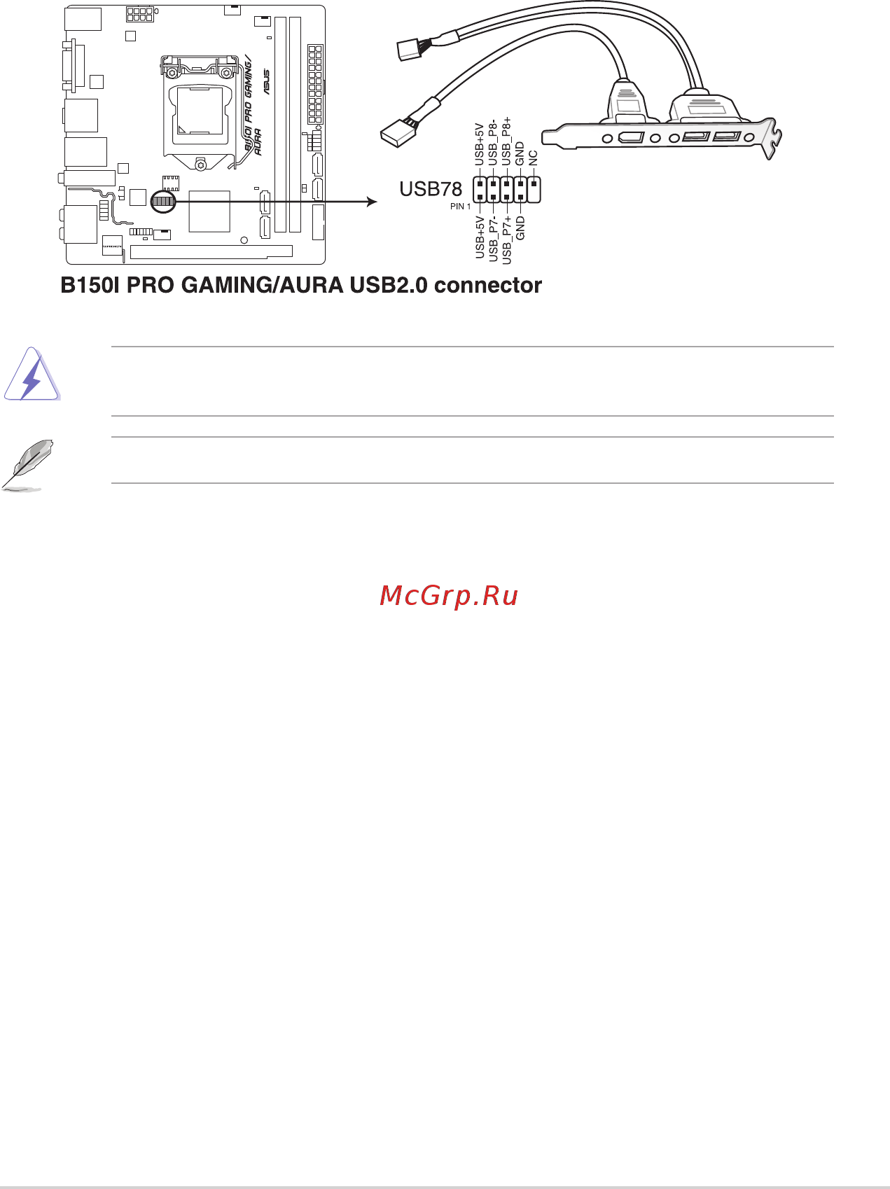Asus b150i pro gaming/wifi/aura [27/92] Internal connectors