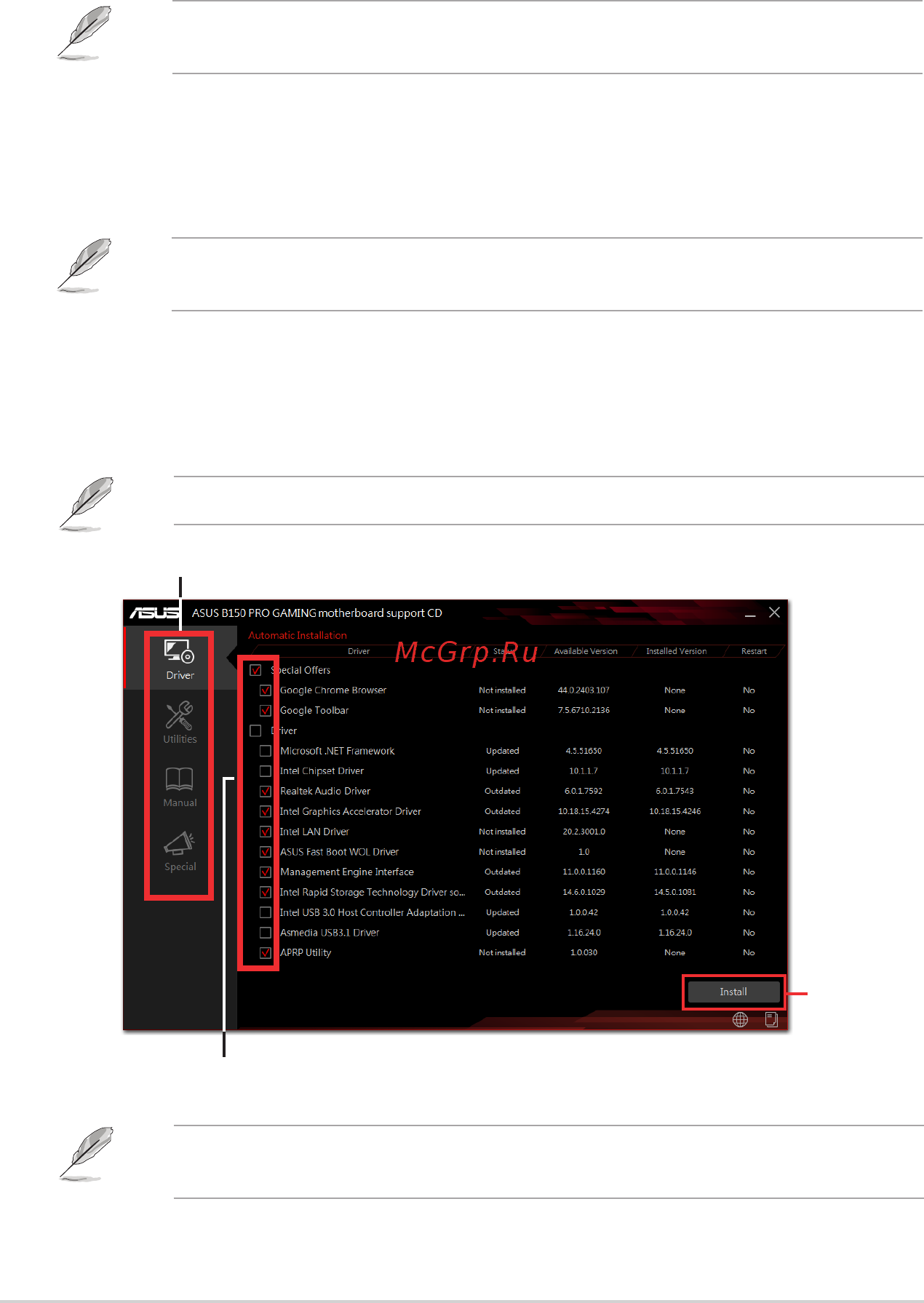Asus b150i pro gaming/wifi/aura [36/92] Installing an operating system
