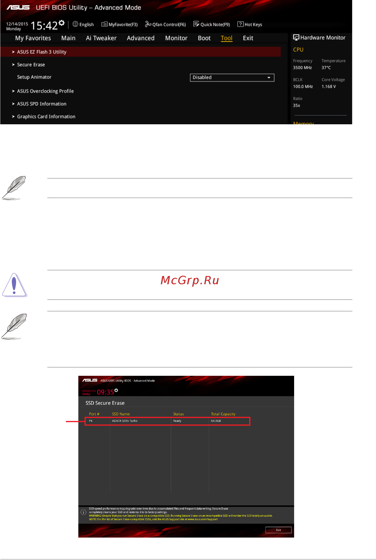 Asus b150i pro gaming/wifi/aura [75/92] Tool menu