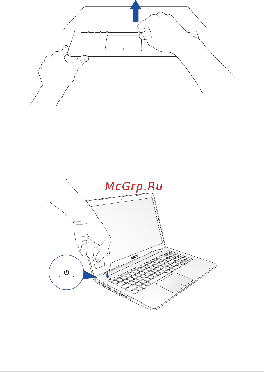 Asus ROG GL703VD-EE126T 90NB0GM1-M02410 [28/122] Откройте крышку
